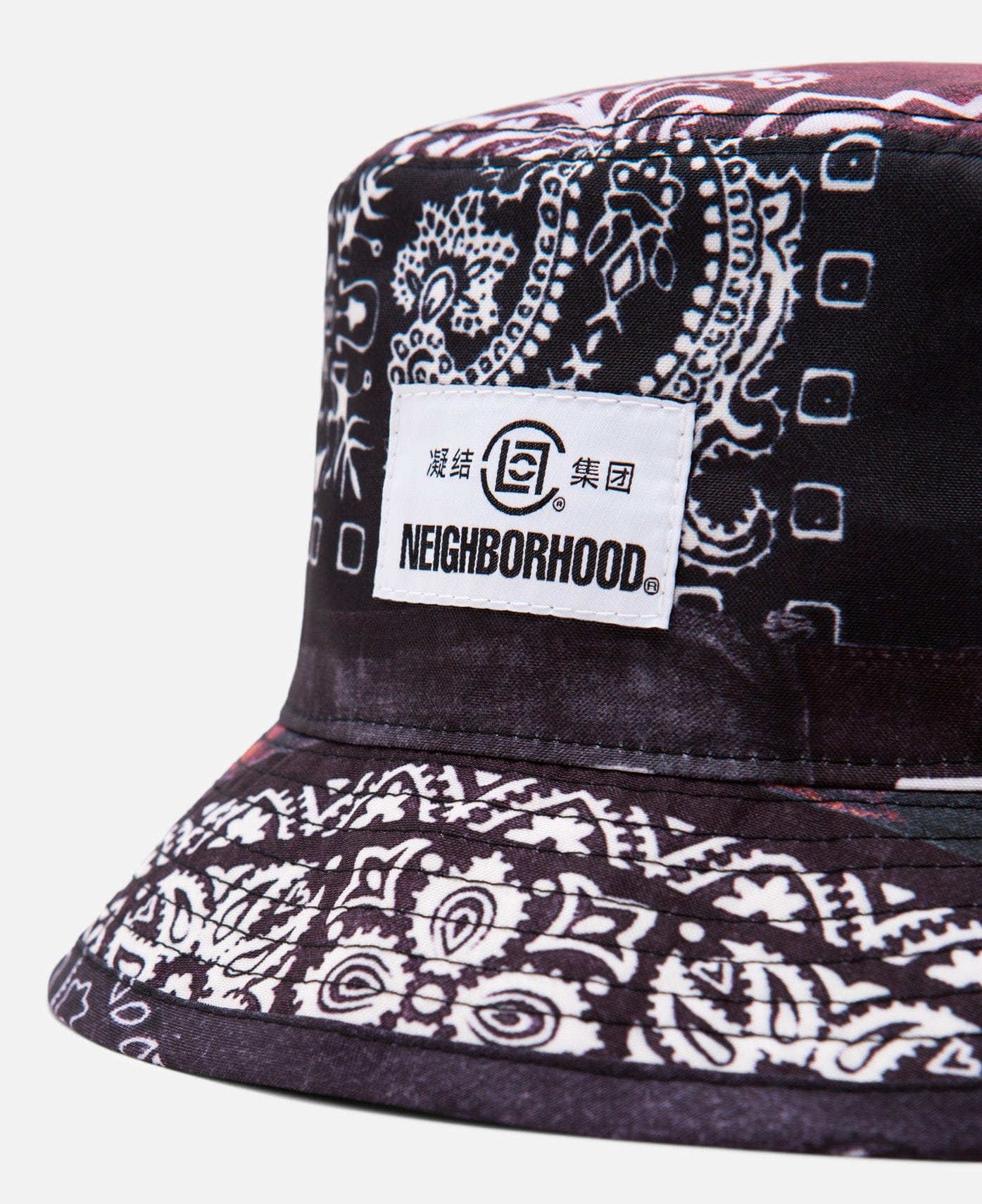 CLOT x Neighborhood Bucket Hat (Black)