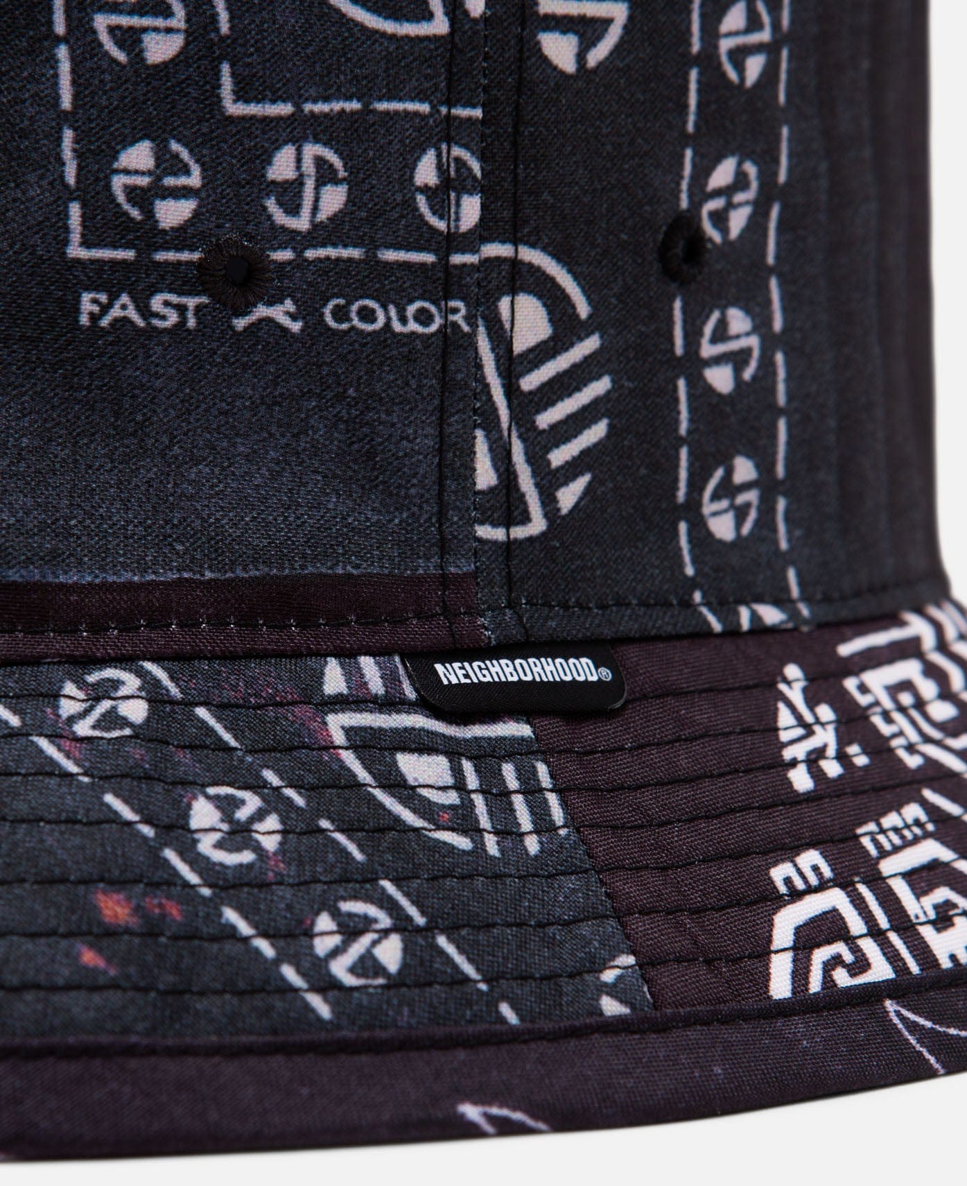 CLOT x Neighborhood Bucket Hat (Black)