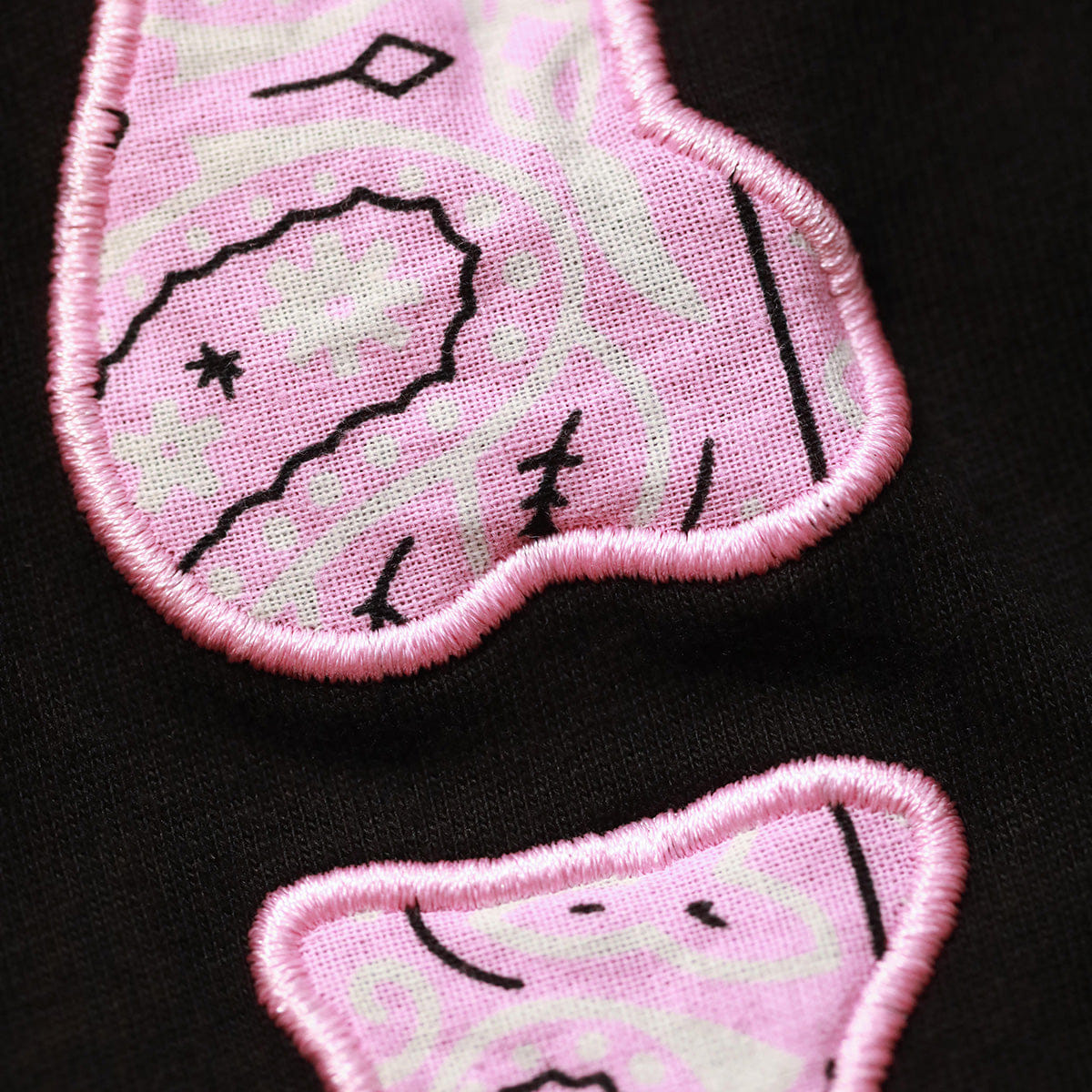 SBTG Surplus Peace & Bones L/S T-Shirt Black