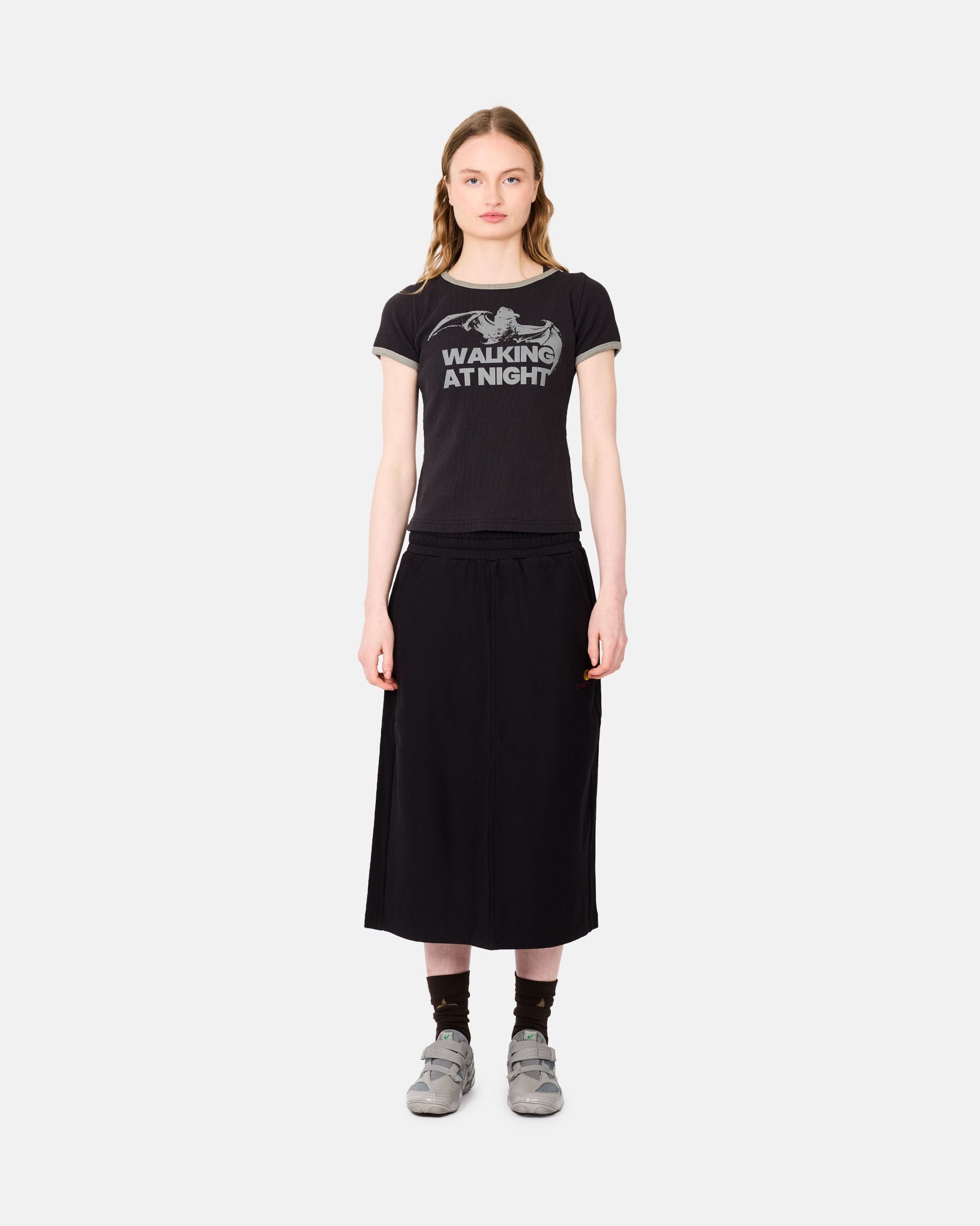 SLAM JAM SRL (ARIES ROA) Guniy Ribbed Baby T-Shirt