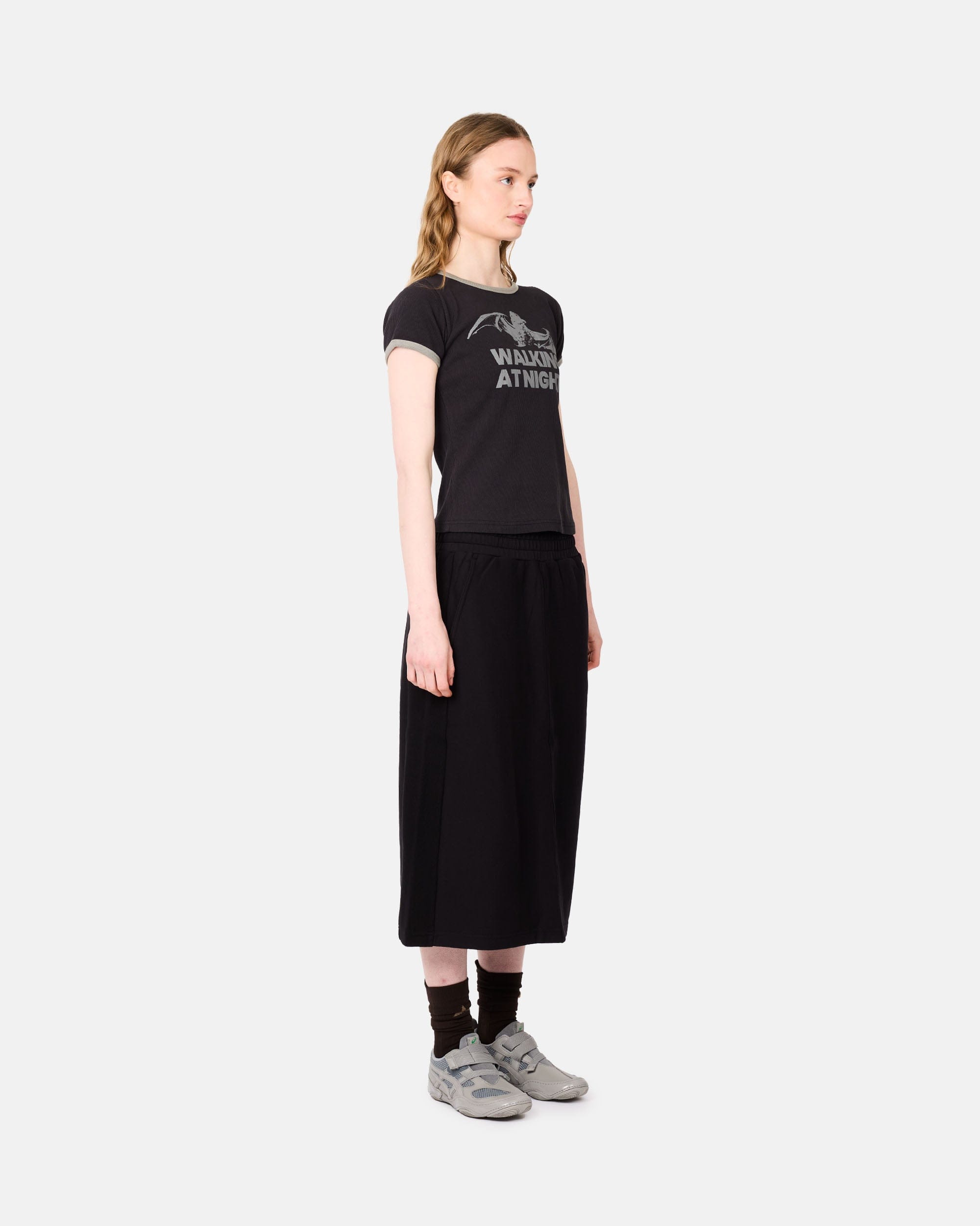 SLAM JAM SRL (ARIES ROA) Guniy Ribbed Baby T-Shirt