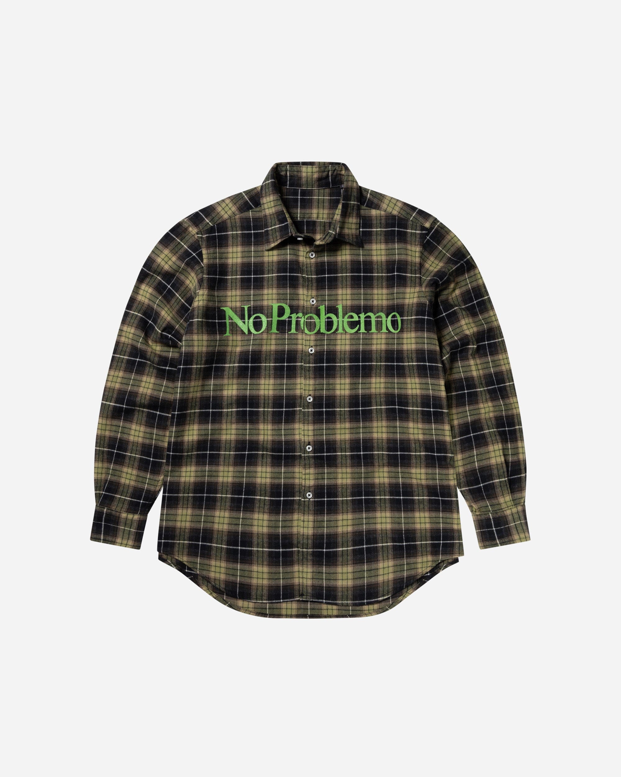SLAM JAM SRL (ARIES ROA) Plaid Shirt