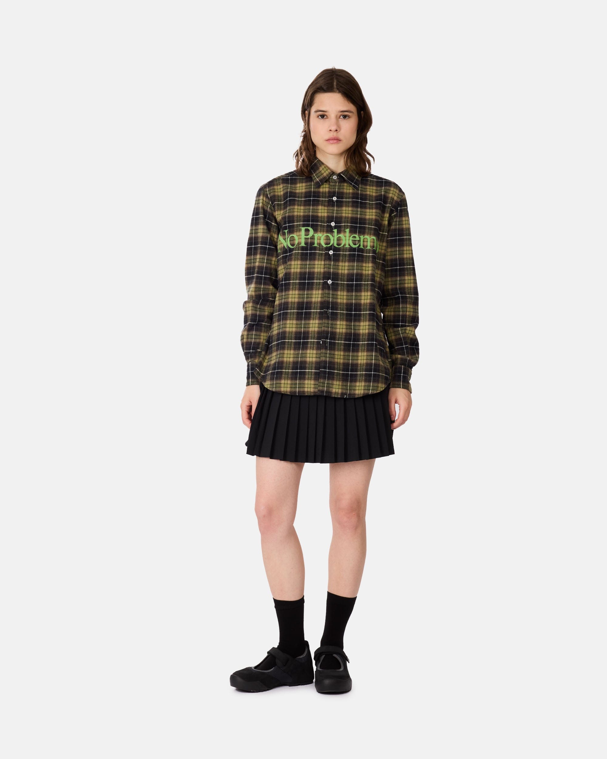 SLAM JAM SRL (ARIES ROA) Plaid Shirt