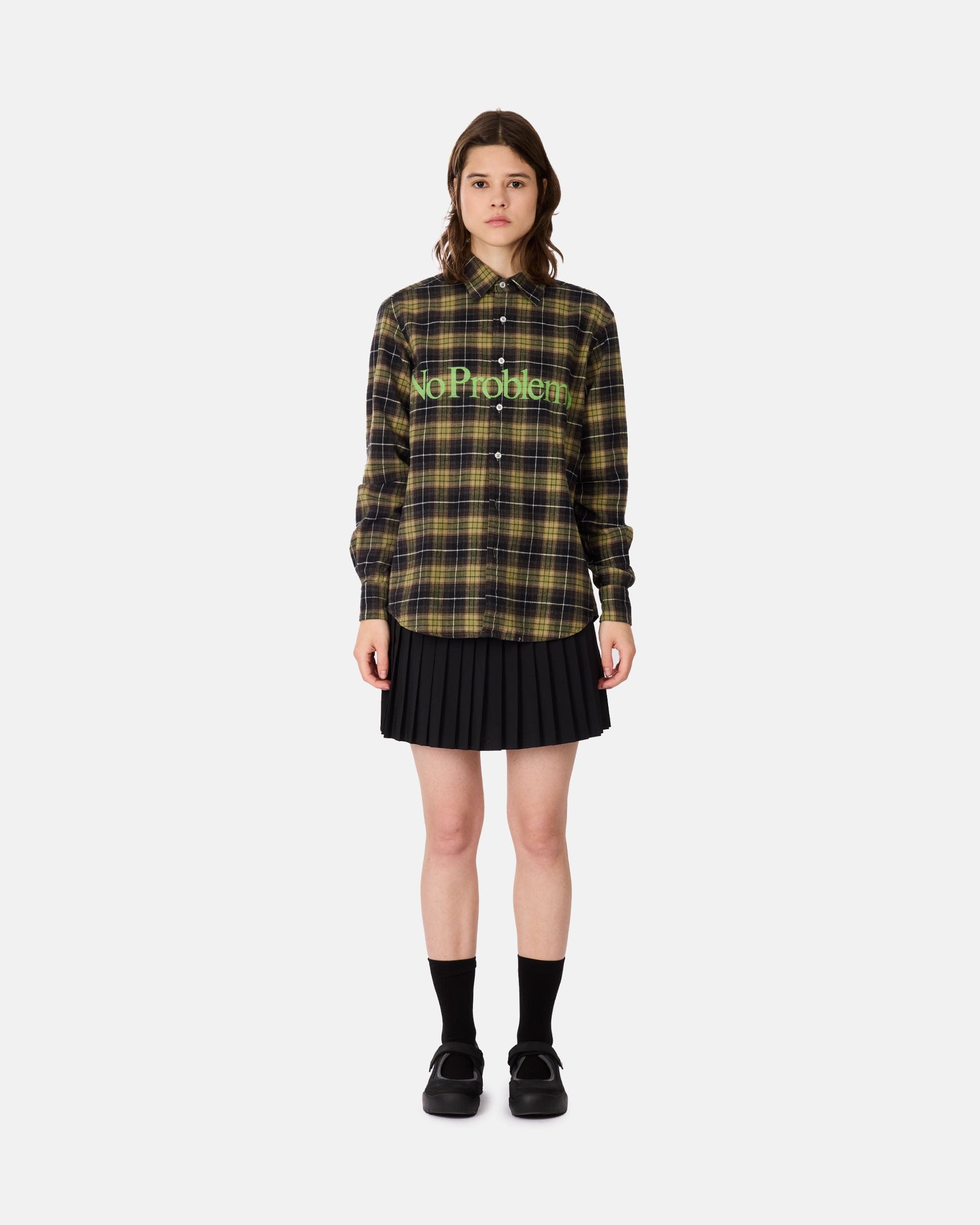 SLAM JAM SRL (ARIES ROA) Plaid Shirt
