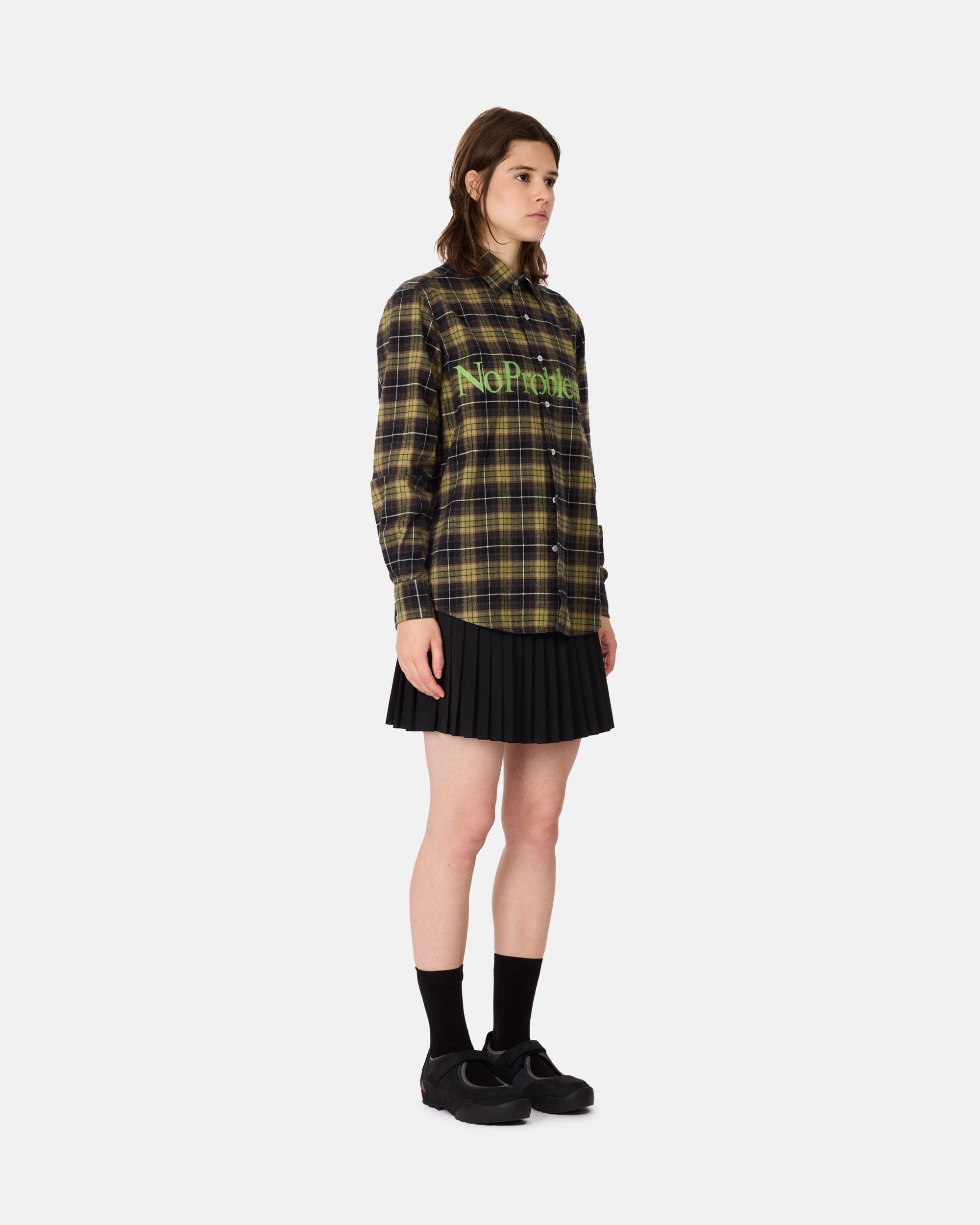 SLAM JAM SRL (ARIES ROA) Plaid Shirt