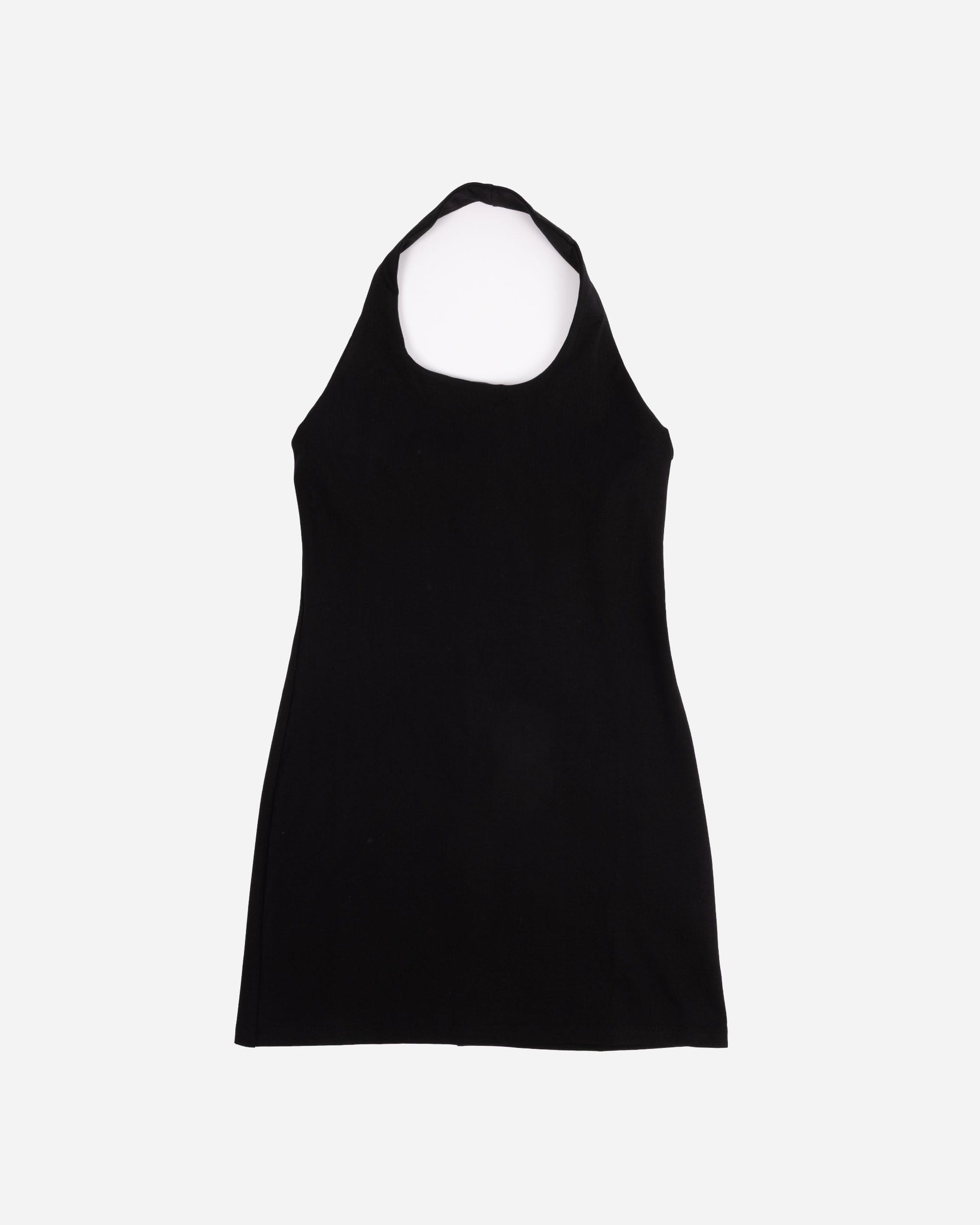 DG Organic Basics Aps Core Halter Mini Dress