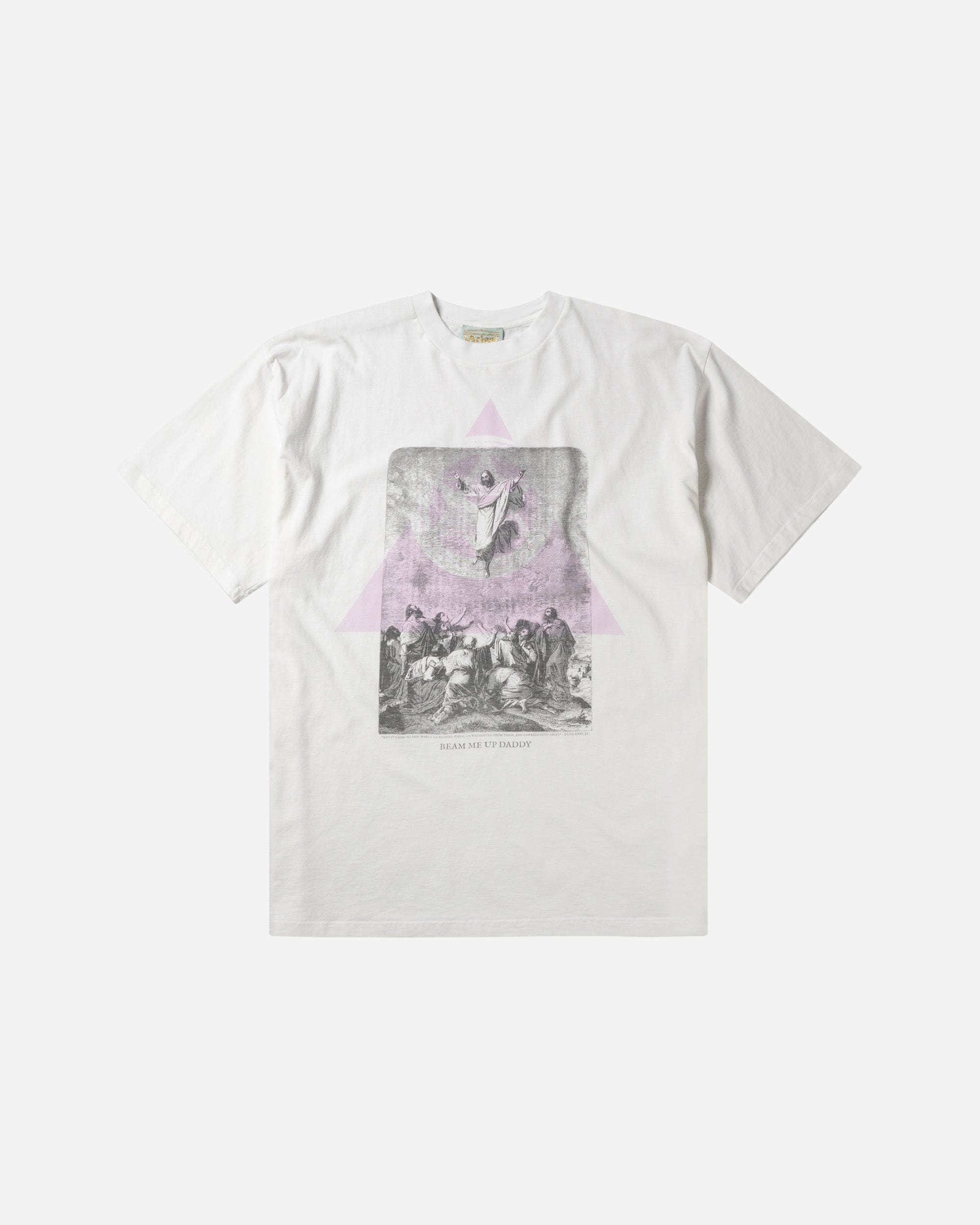 SLAM JAM SRL (ARIES ROA) Faded Beam Me Up Daddy T - shirt