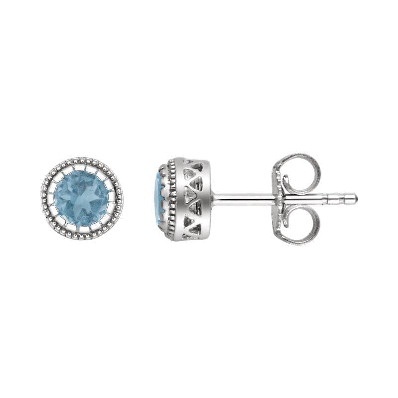 Sabel Collection Birthstone Stud Earrings