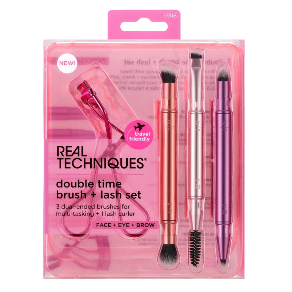 Real Techniques Double Time Brush + Lash Set