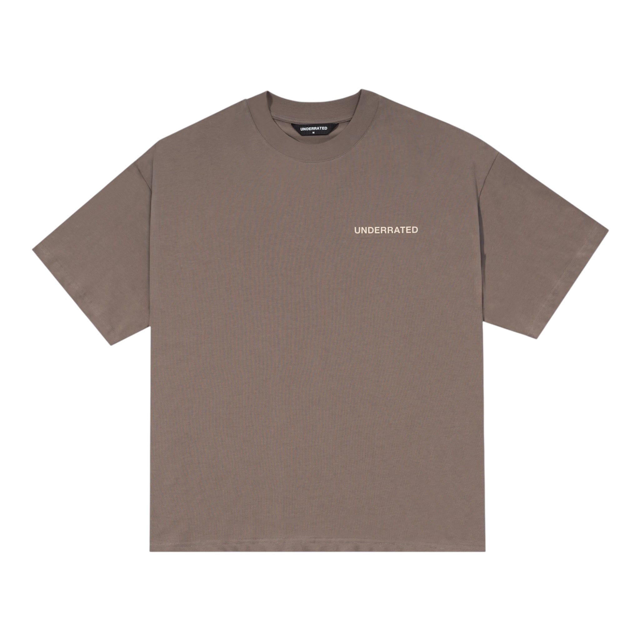 Classic UNDERRATED Classic Logo T - Shirt - Mocha