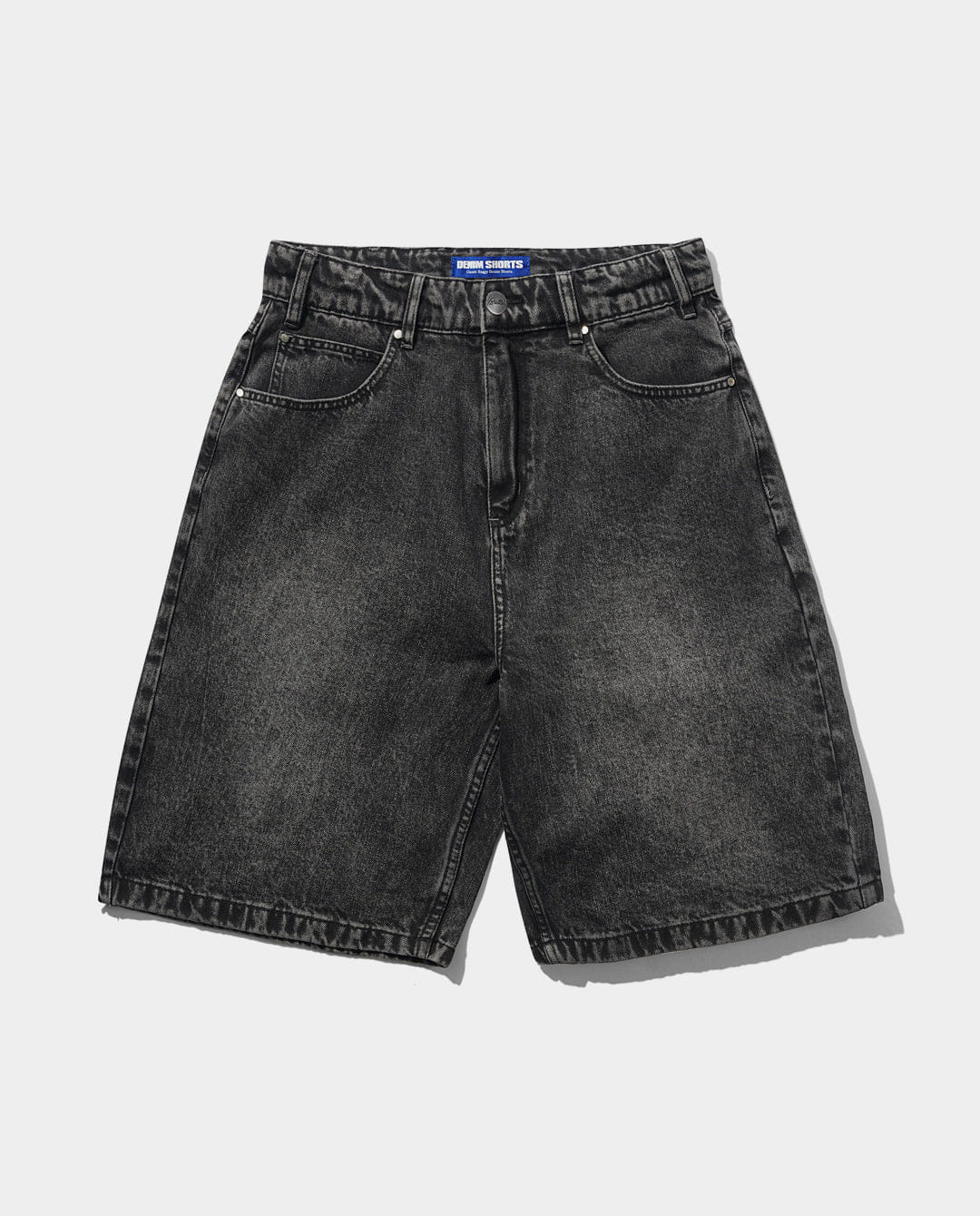 Butter Goods - Drummer Baggy Denim Shorts - Streaky Black