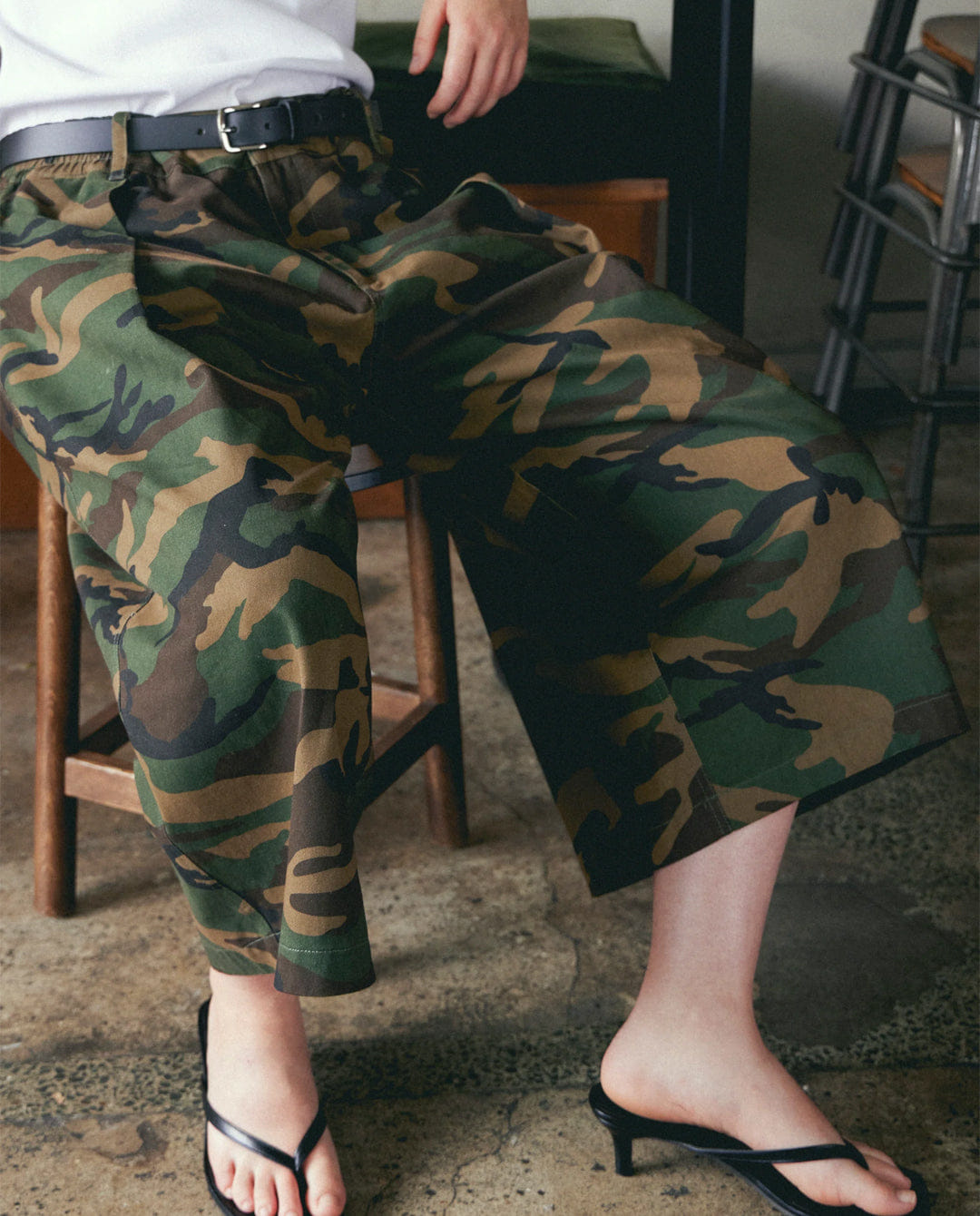Checks Downtown - Hakama Shorts V2 - Woodland Camo