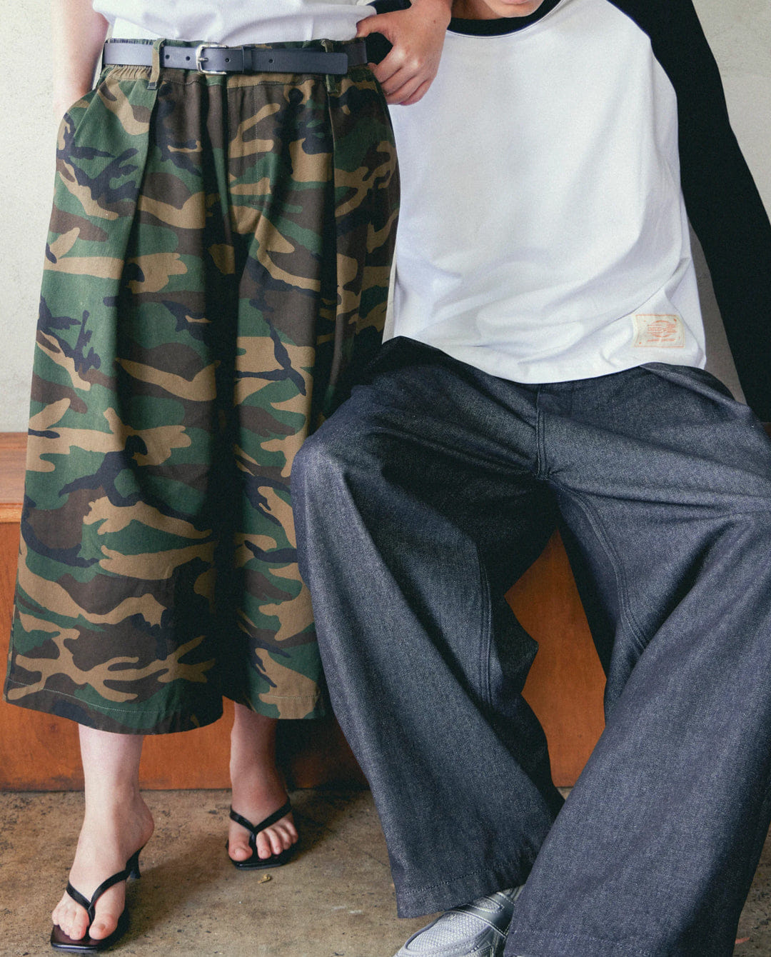 Checks Downtown - Hakama Shorts V2 - Woodland Camo