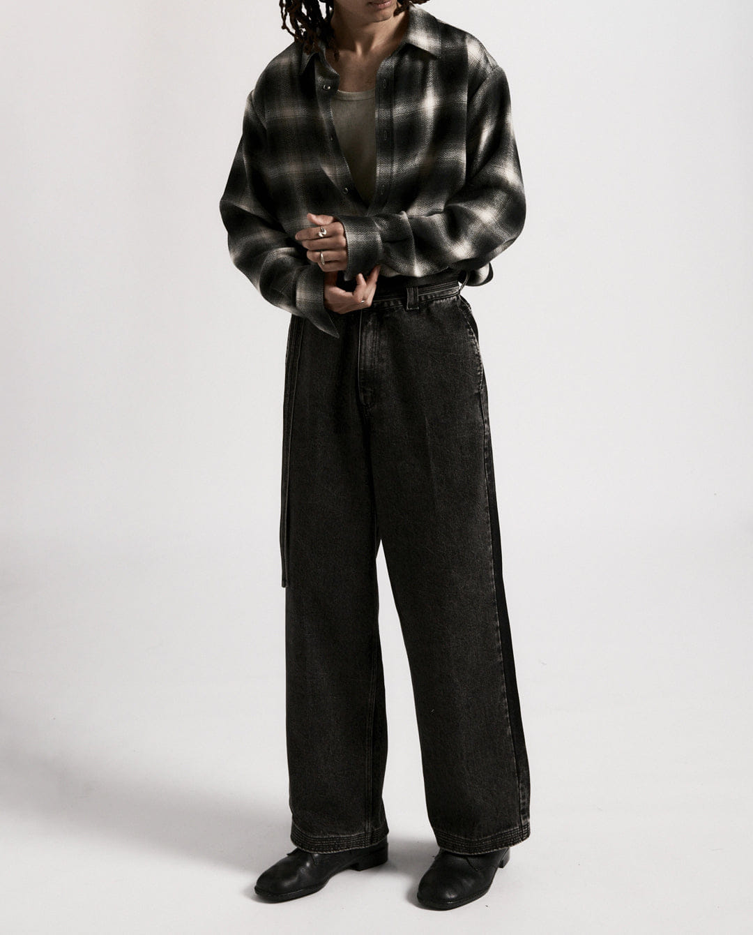 Beach Brains - Work Cut Jeans - Black