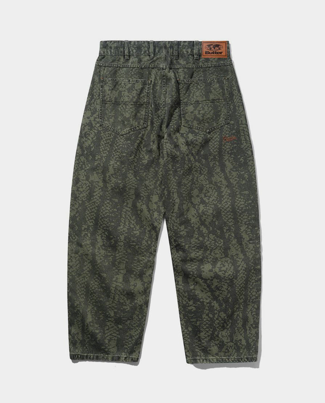 Butter Goods - Garage Denim Jeans - Lowland Camo