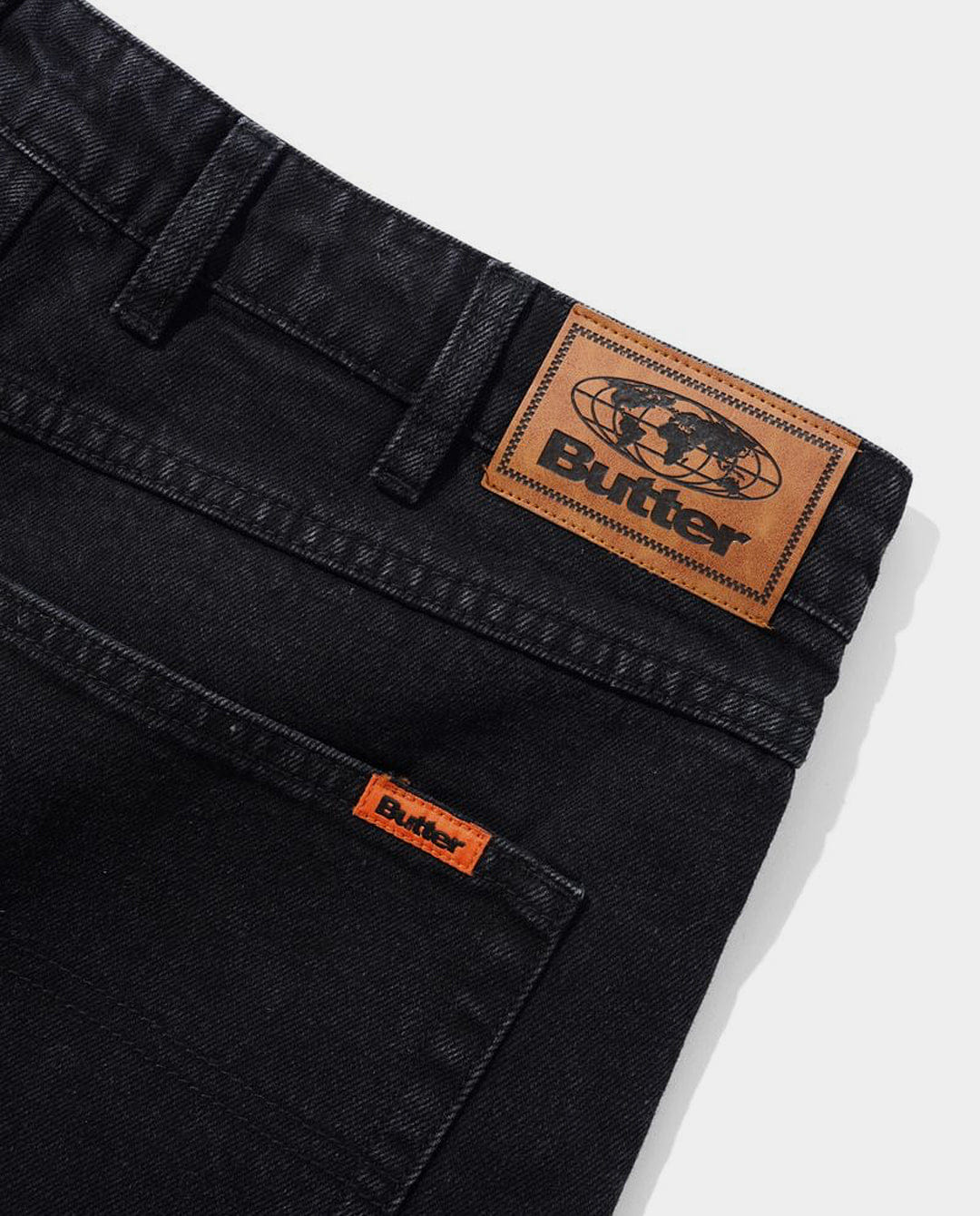 Butter Goods - Relaxed Denim Jeans - Flat Black