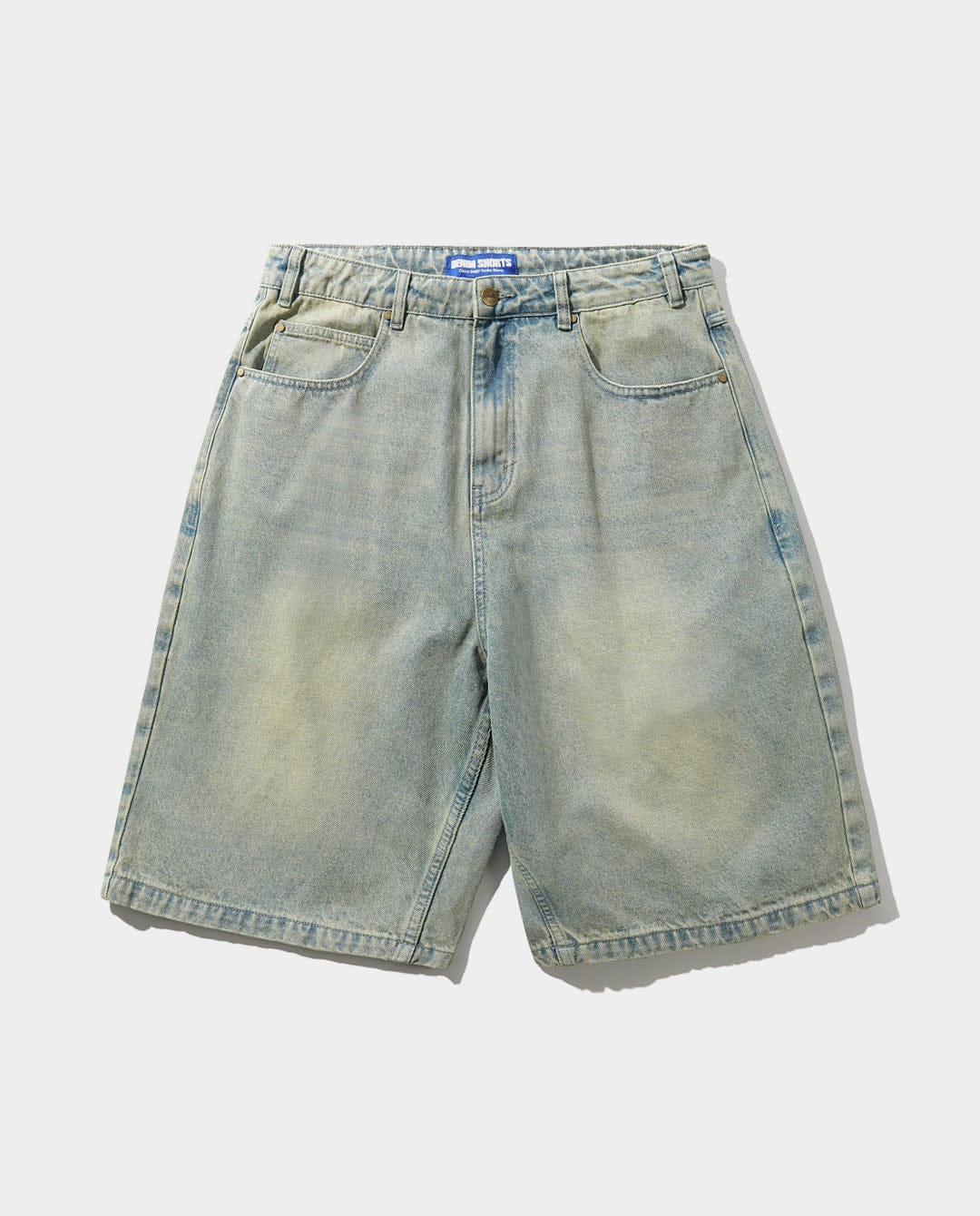 Butter Goods - Scorpion Stitch Denim Shorts - Tinted Light Blue