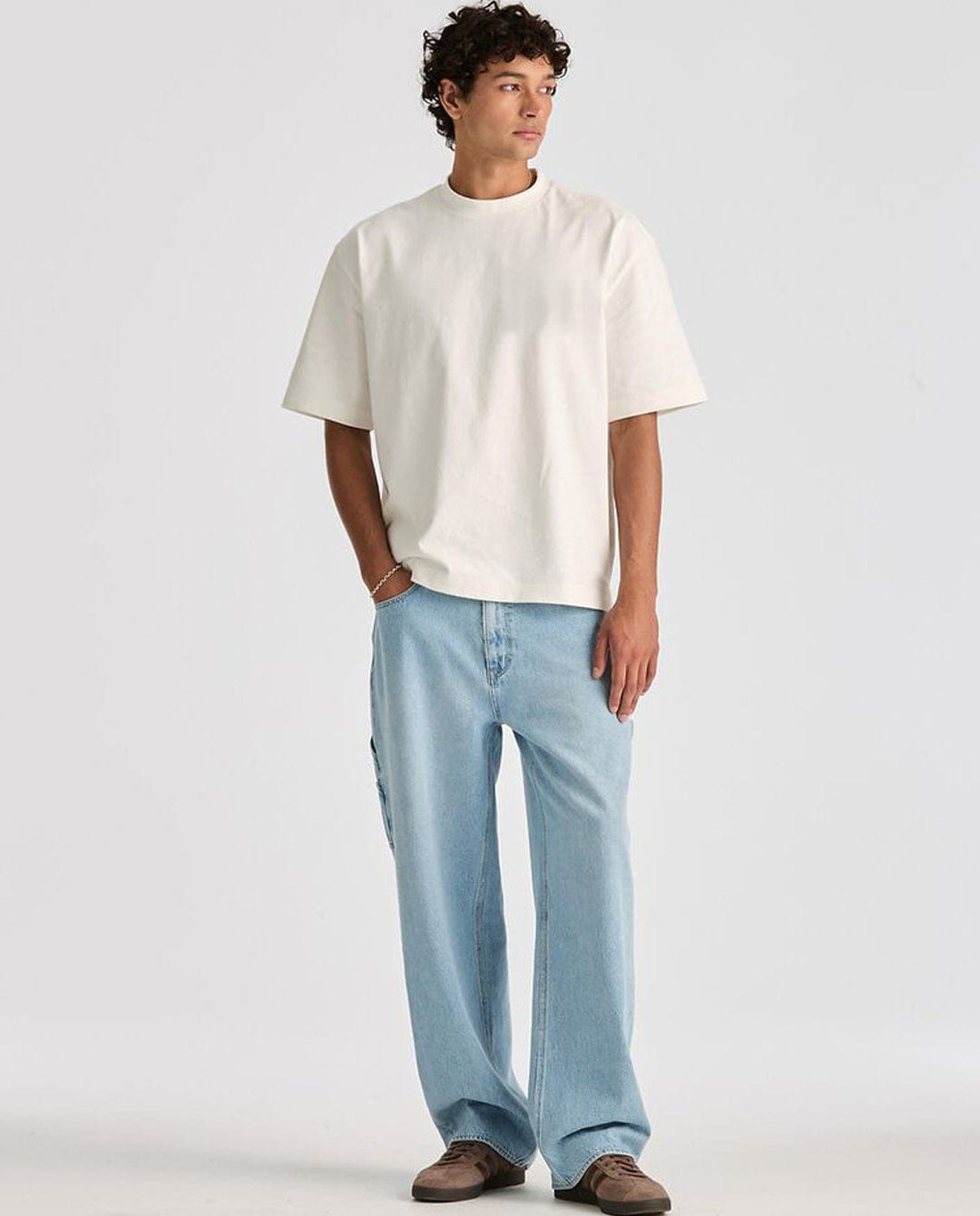 Lee - L - Five Baggy Jean - Frozen Blue