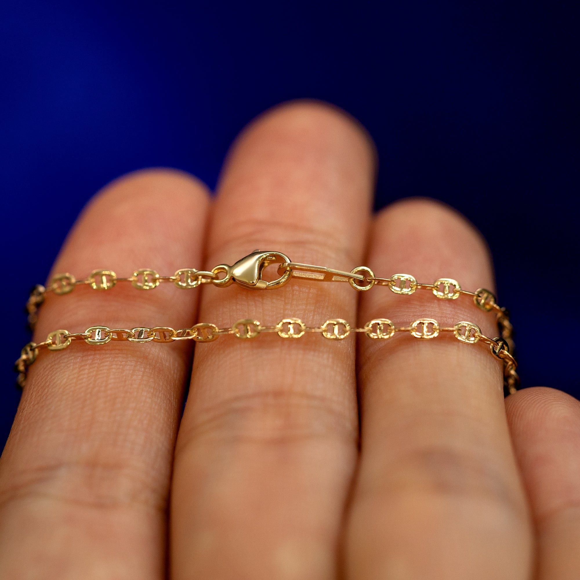 Automic Gold Studio Flat Mariner Anklet