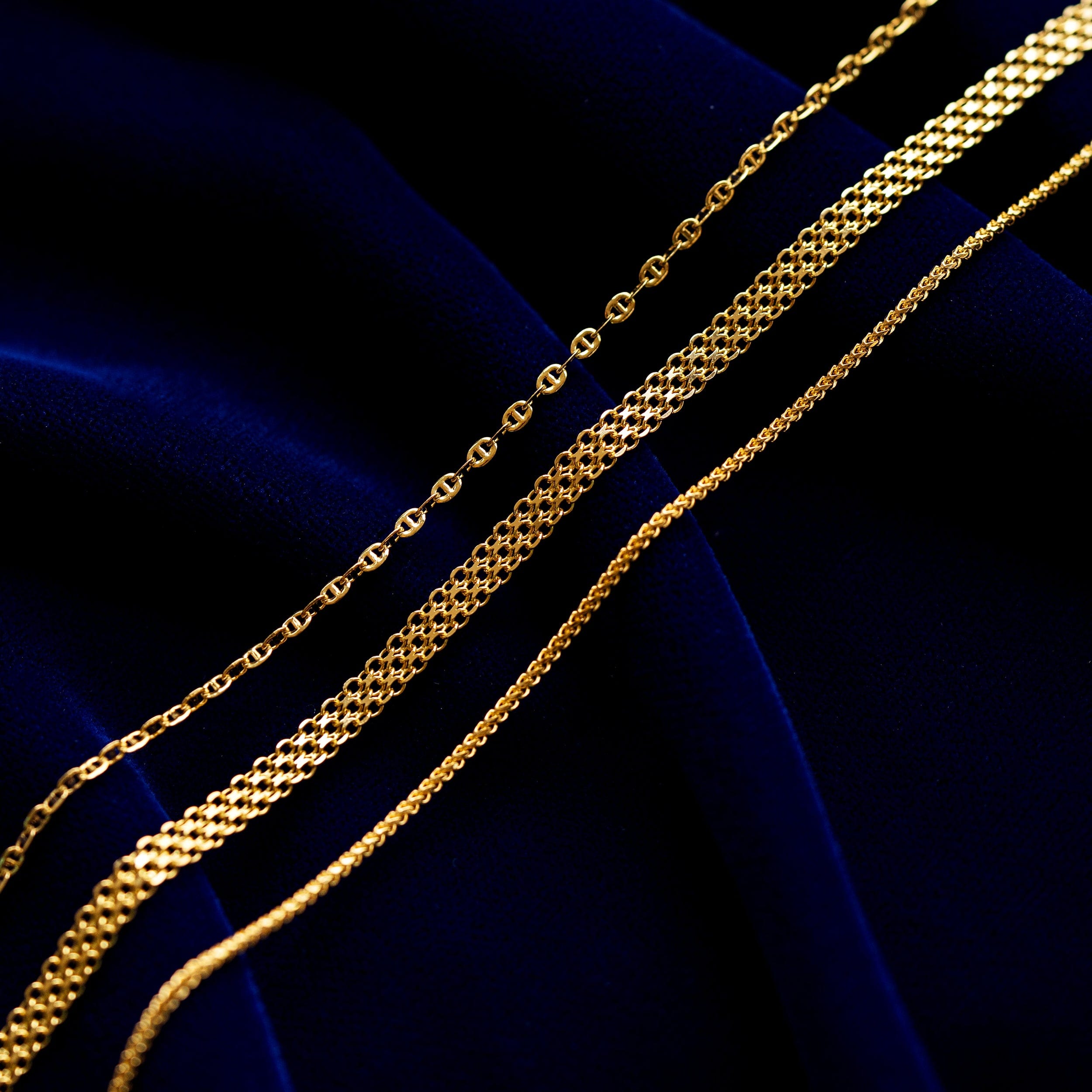 Automic Gold Studio Flat Mariner Anklet