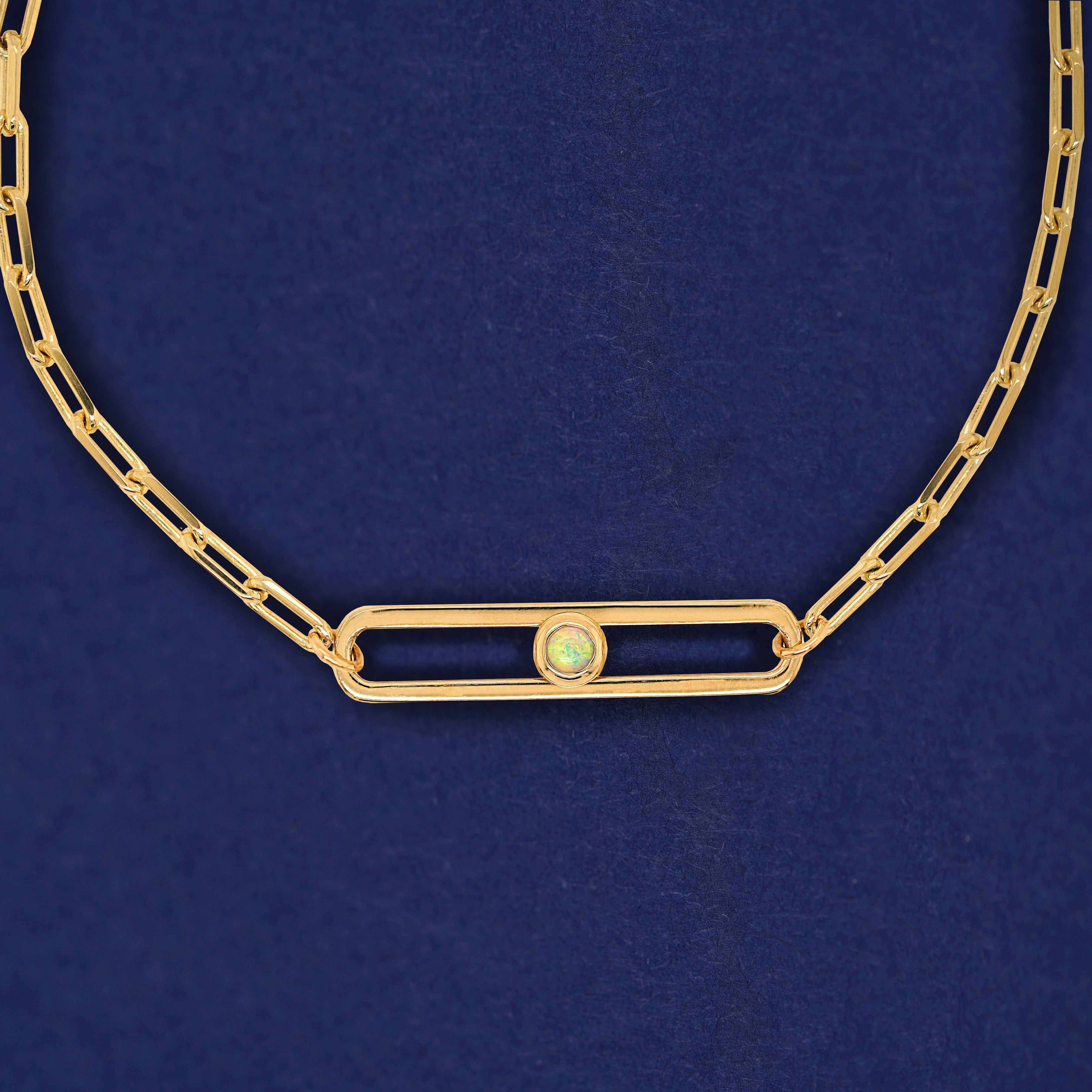 Automic Gold Studio Dancing Gemstone Necklace