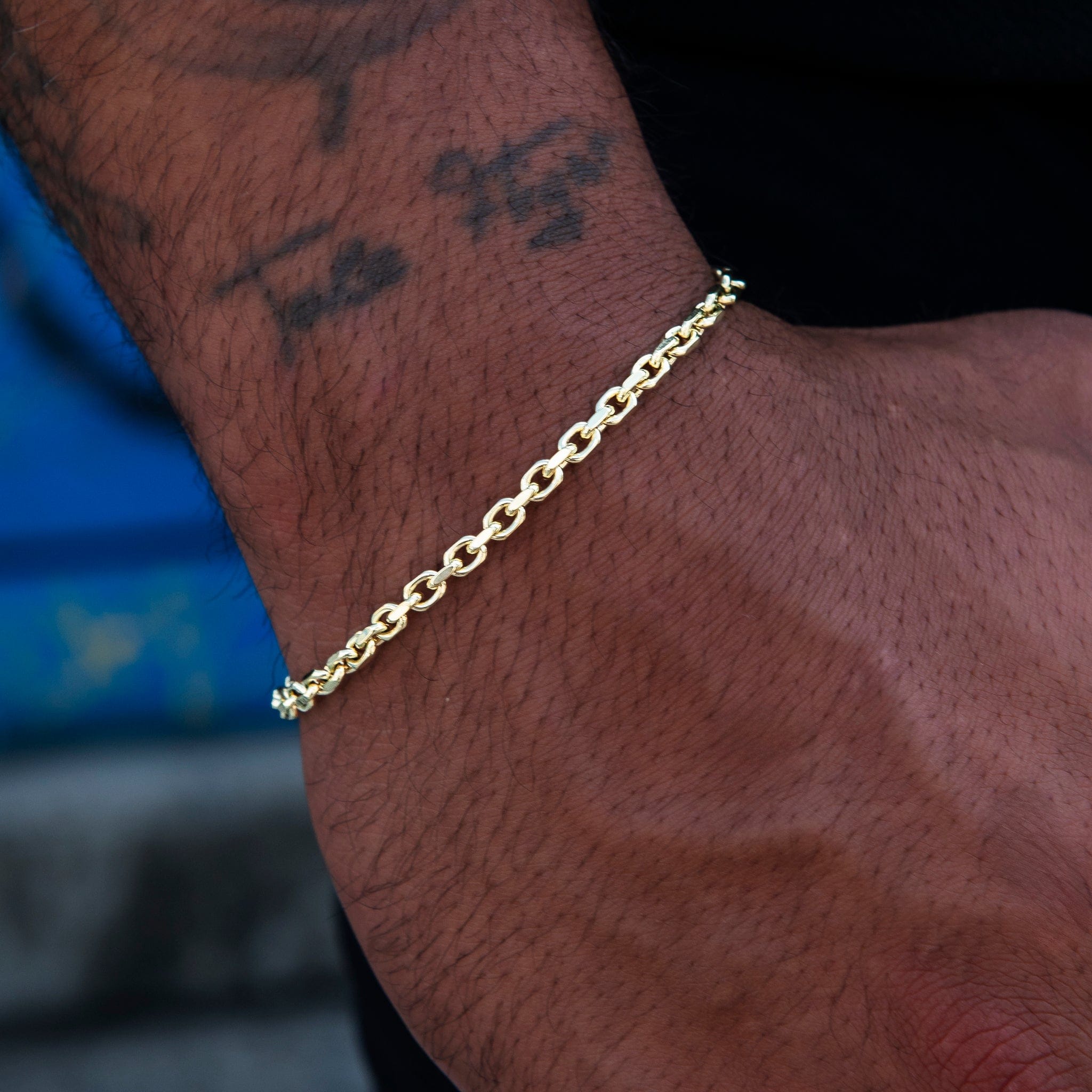 GLD PROMO Open Box Chain + Bracelet in Yellow Gold - 3.6 mm