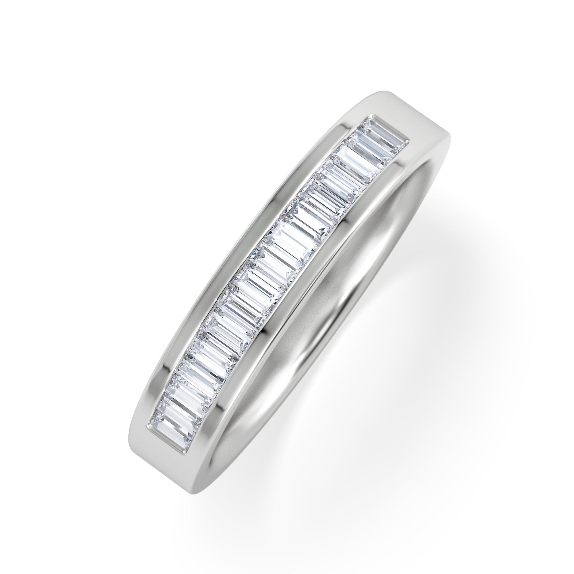 Diamond GRACE PLATINUM Diamond ETERNITY RING 0.50CT H/SI