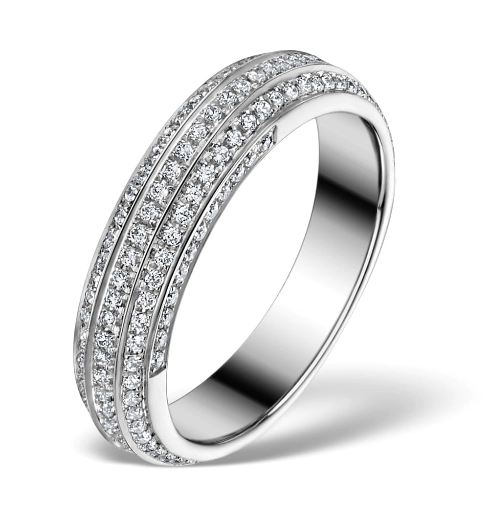 Cosmopolitan Diamond Eternity Ring - Cosmopolitan - 0.53ct 18K White Gold - N4529