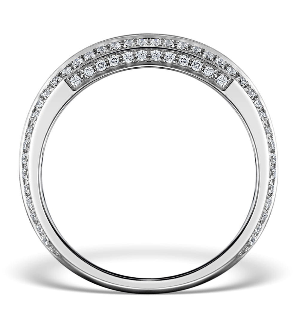 Cosmopolitan Diamond Eternity Ring - Cosmopolitan - 0.53ct 18K White Gold - N4529