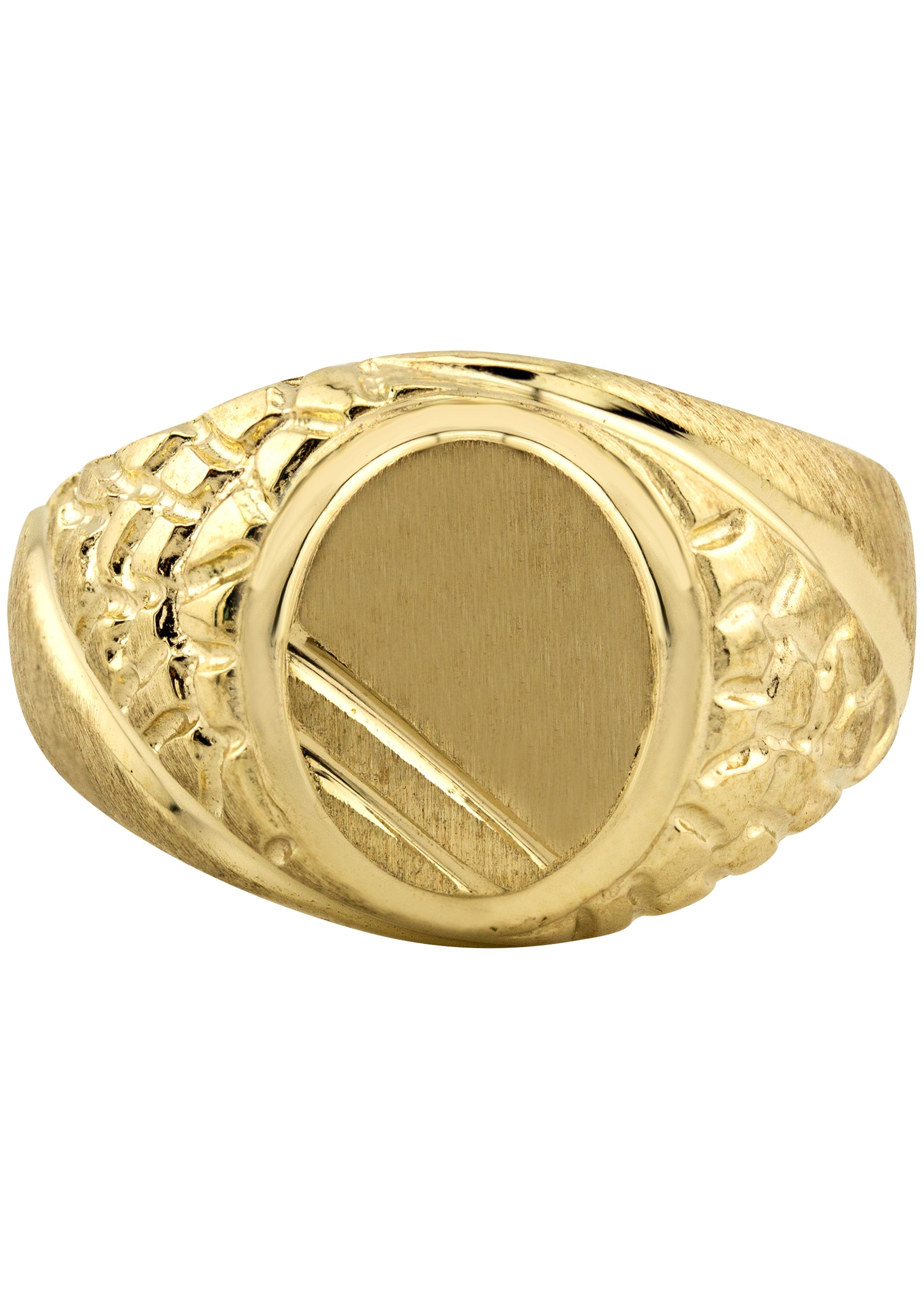 Manufacturer 1 Mens Signet Ring - 10K Gold | 6 Grams