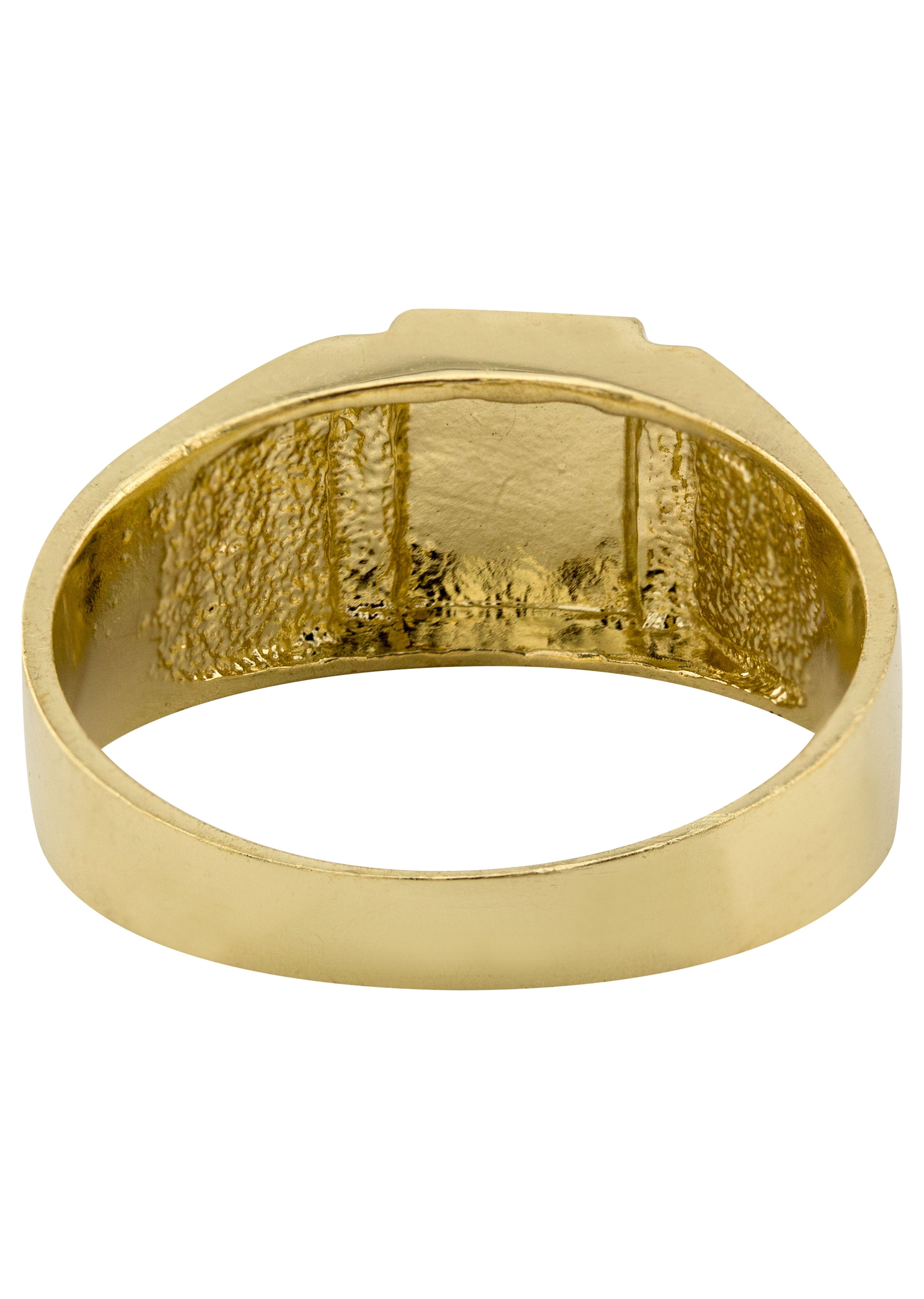 Manufacturer 1 Mens Cross Signet Ring - 10K Gold | 5 Grams