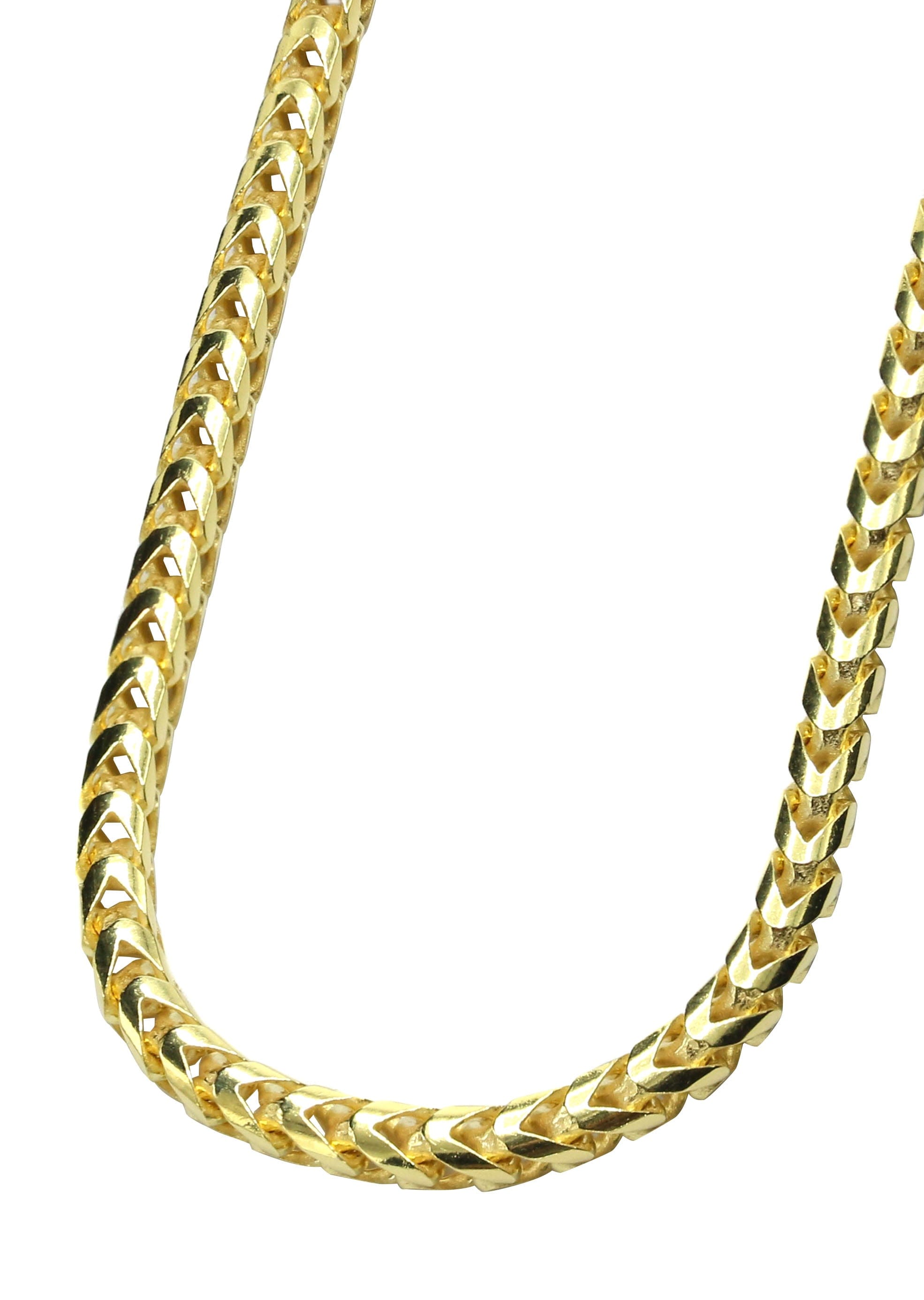 Manufacturer 43 Silver Chain - Mens Gold Chain / Franco Chain