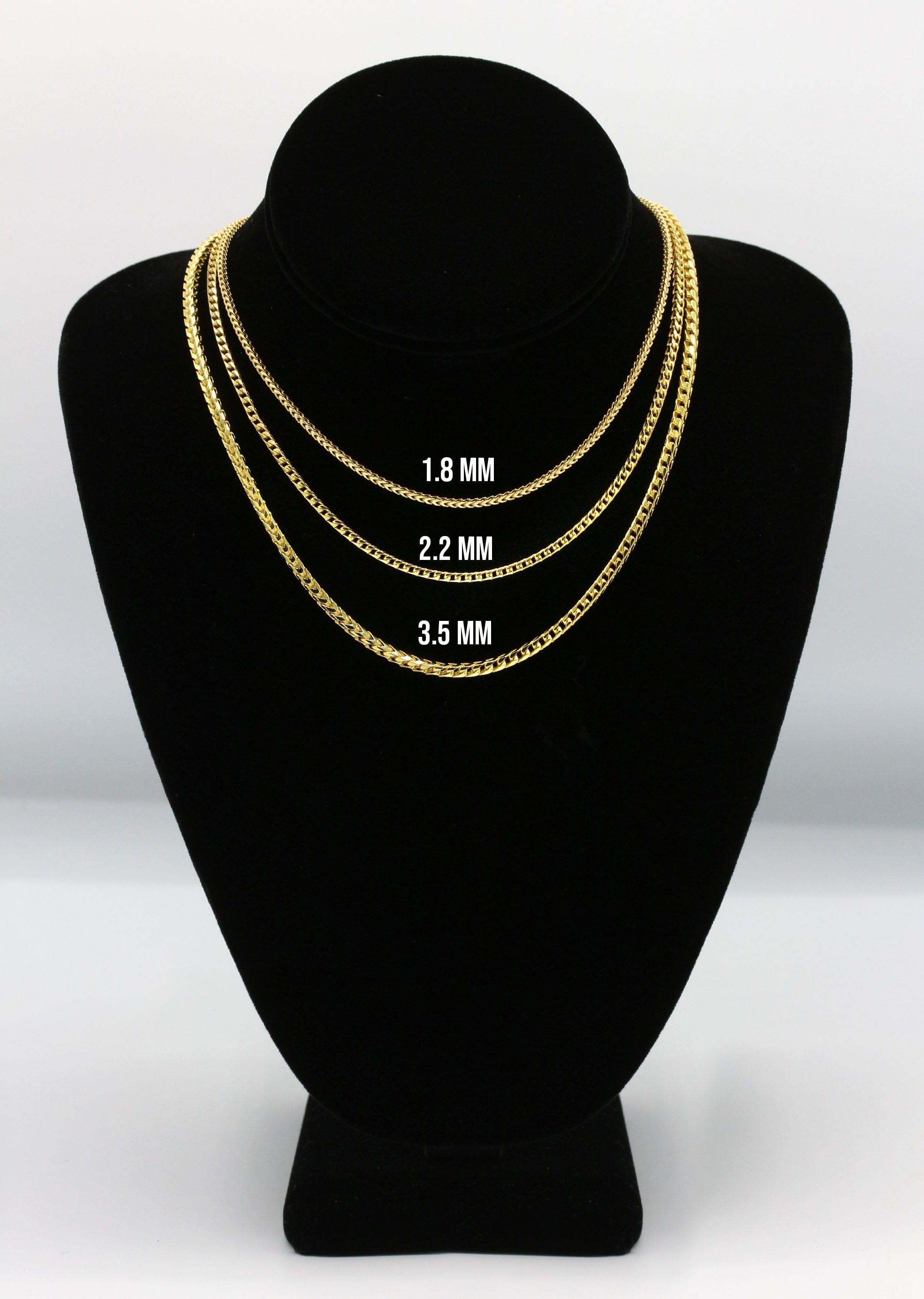Manufacturer 43 Silver Chain - Mens Gold Chain / Franco Chain