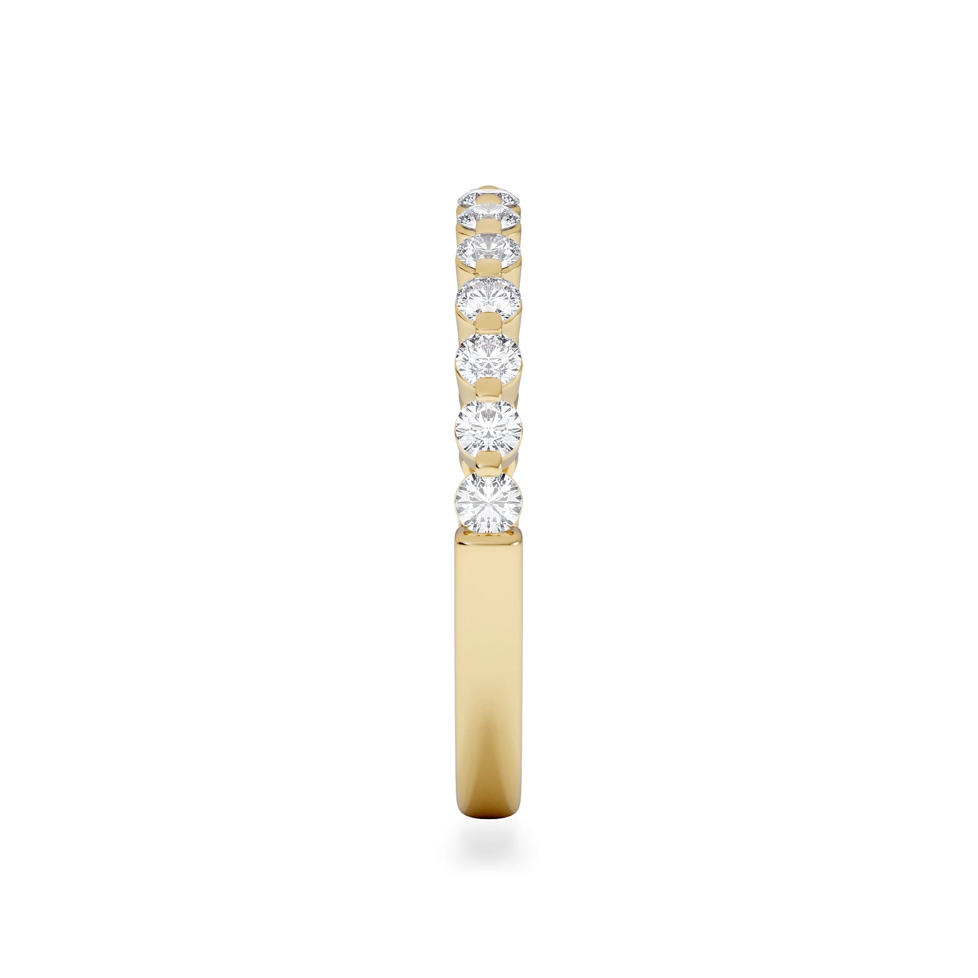 Diamond Solstice 0.35ct Lab Diamond Half Eternity Ring F/VS in 9k Gold