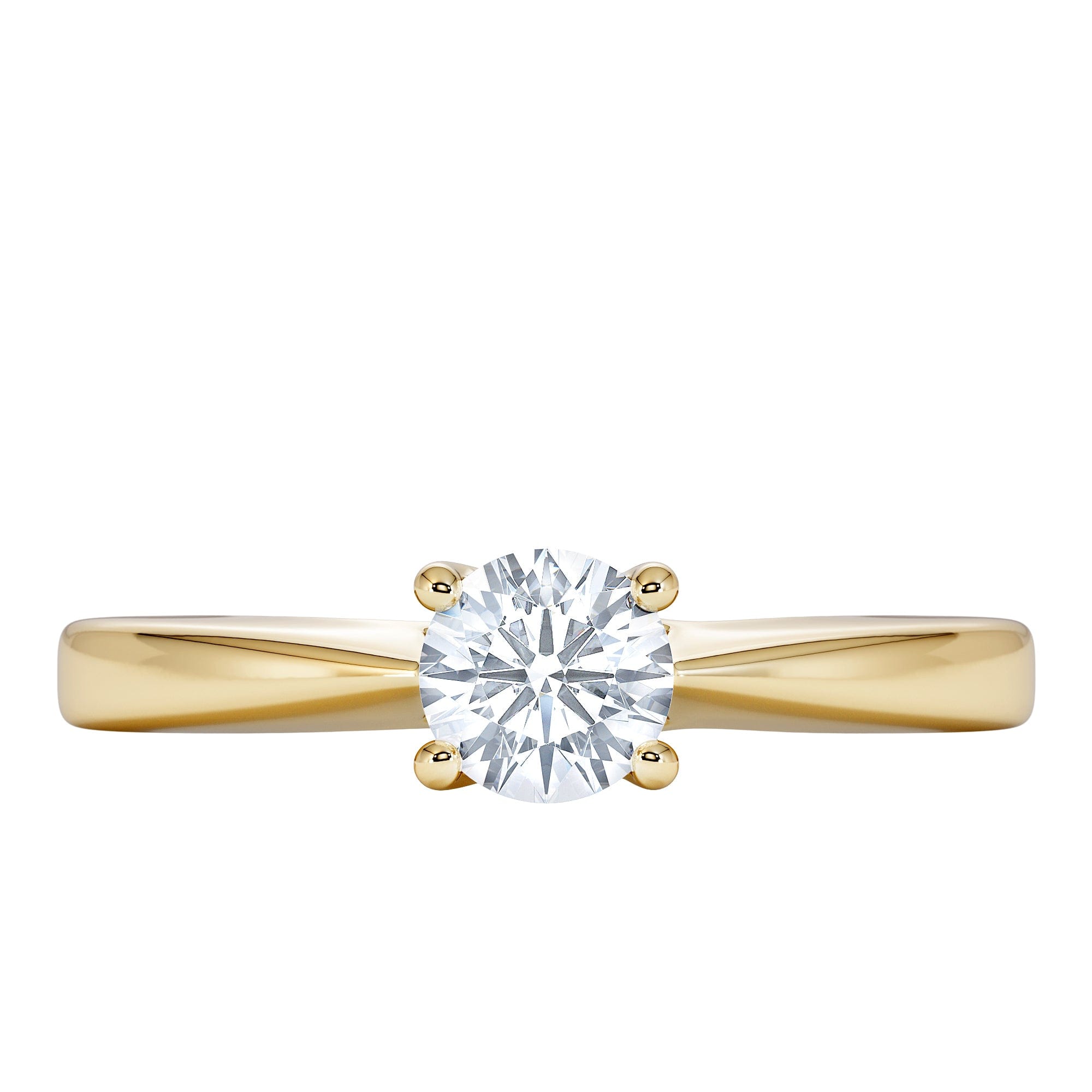 Diamond Naomi Lab Diamond Engagement Ring 0.50ct H/Si in 9K Gold