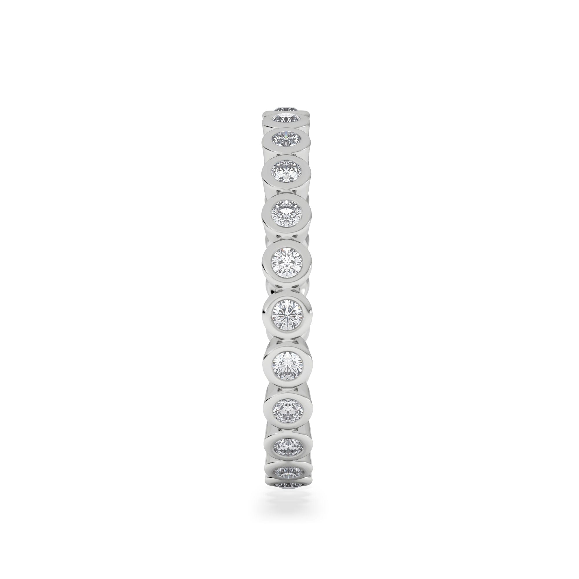 Diamond Eternity Ring Emily 18K White Gold Diamond 0.50ct G/Vs