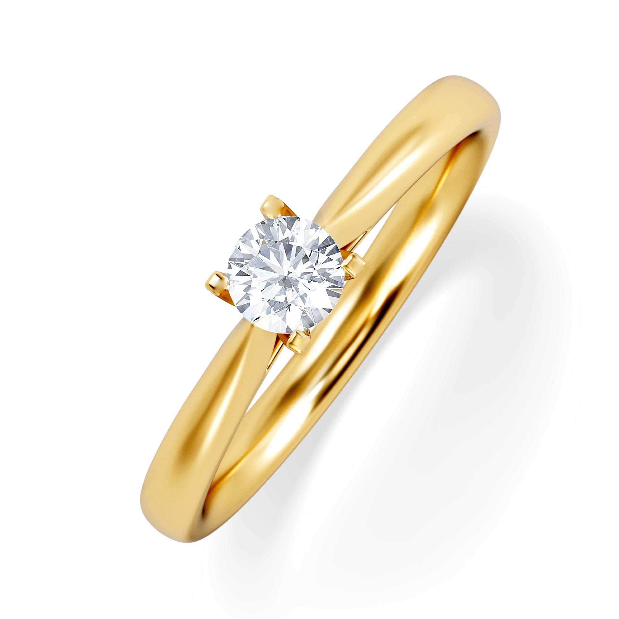 Diamond Engagement Ring Grace 0.25ct Lab Diamond G/Vs in 18K Gold