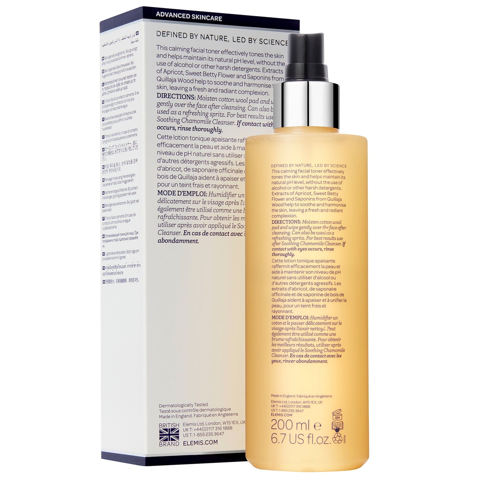 Elemis Advanced Skincare Soothing Apricot Toner 200 ml / 6.7 fl.oz.