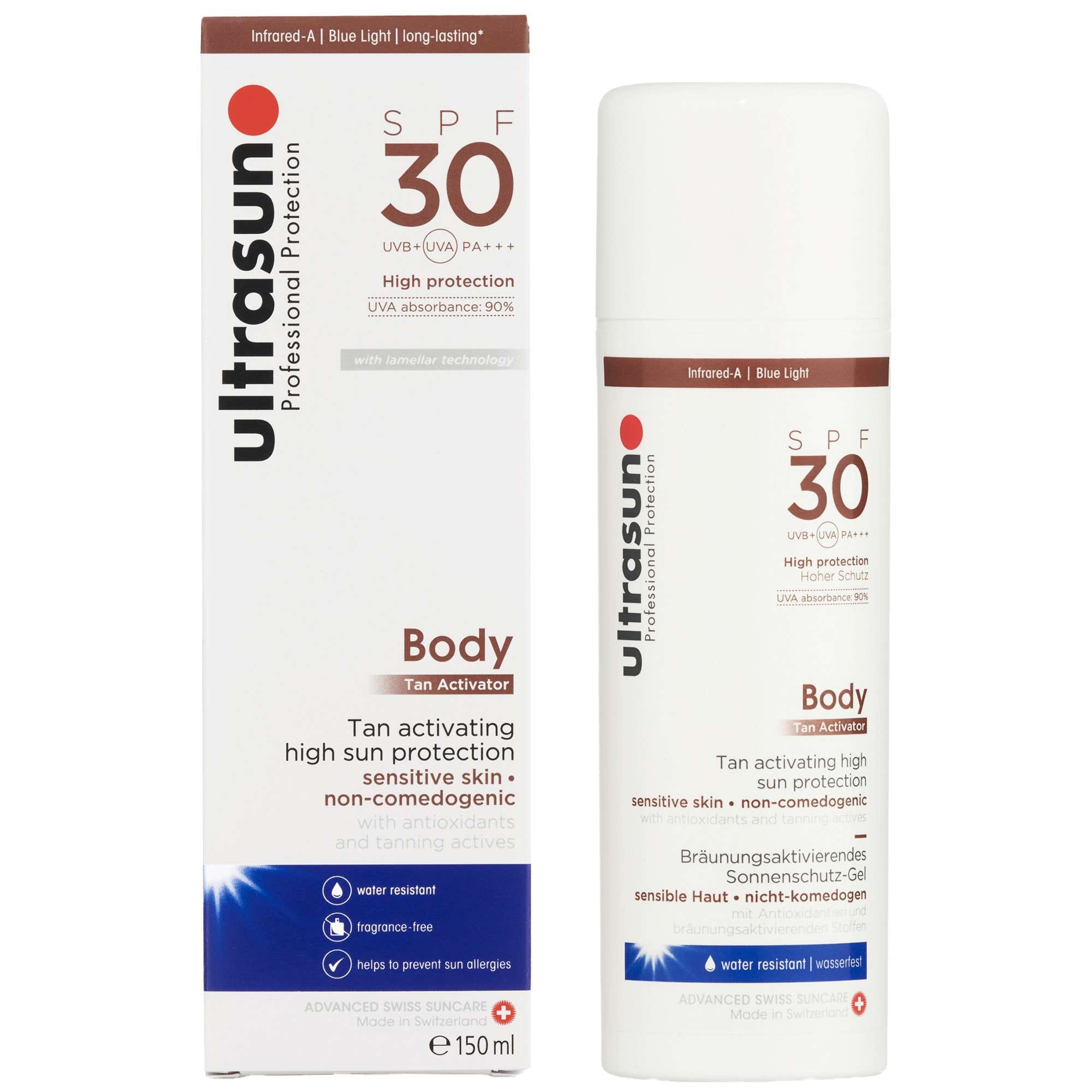 Ultrasun Body Tan Activator SPF30 150 ml