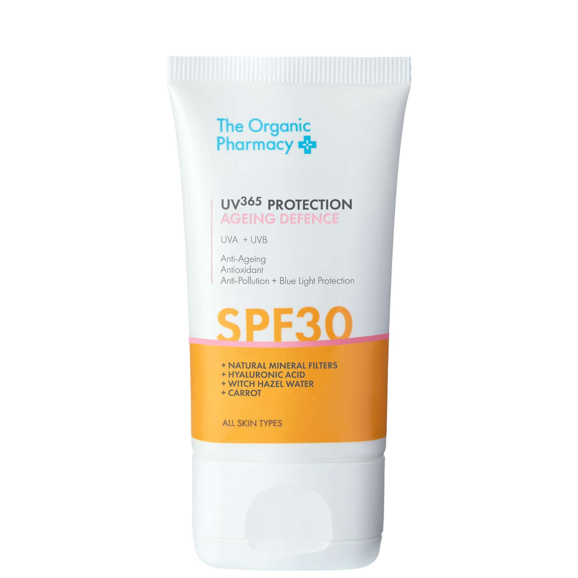 The Organic Pharmacy Suncare UV 365 Protection Ageing Defence SPF30 40 ml