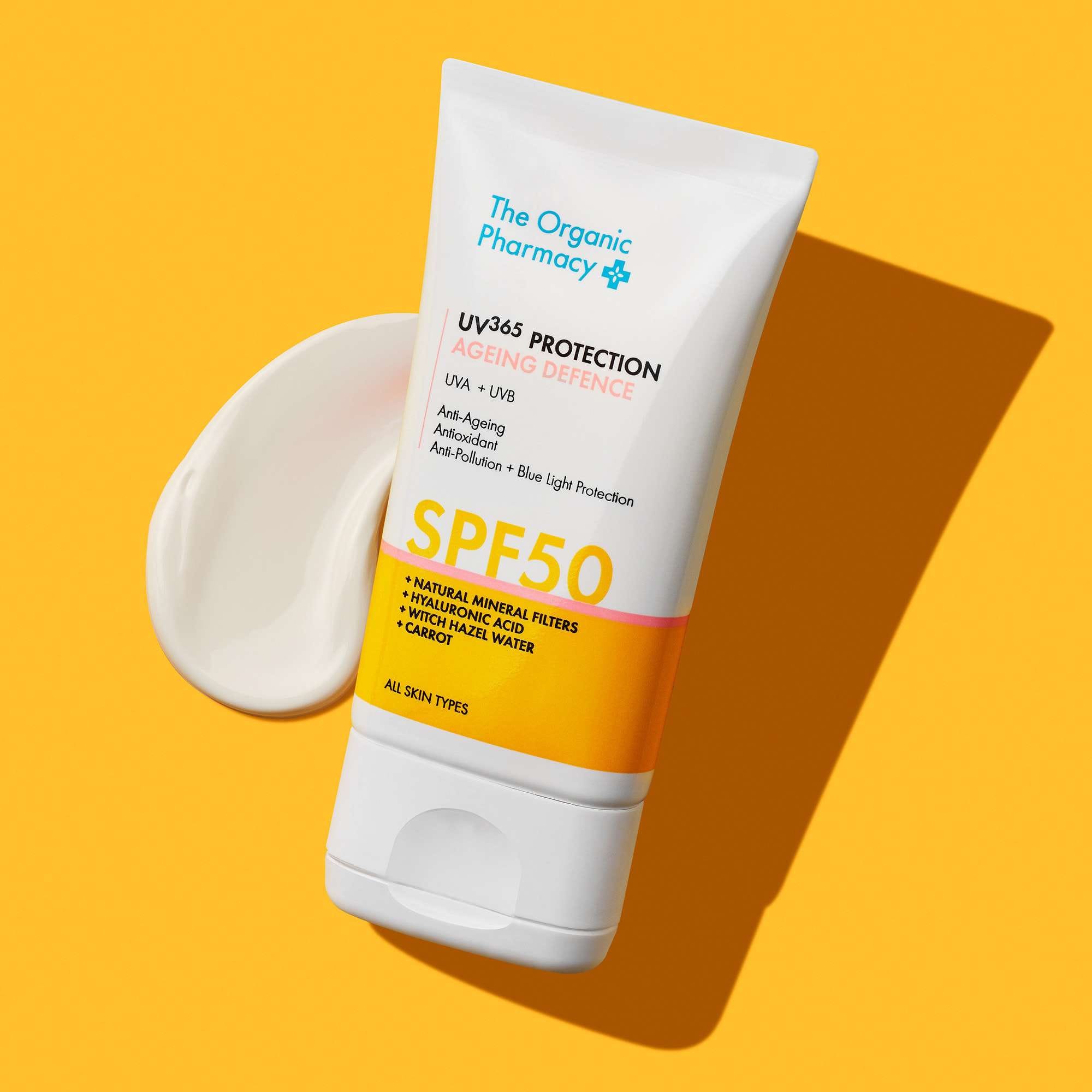 The Organic Pharmacy Suncare UV 365 Protection Ageing Defence SPF50 40 ml