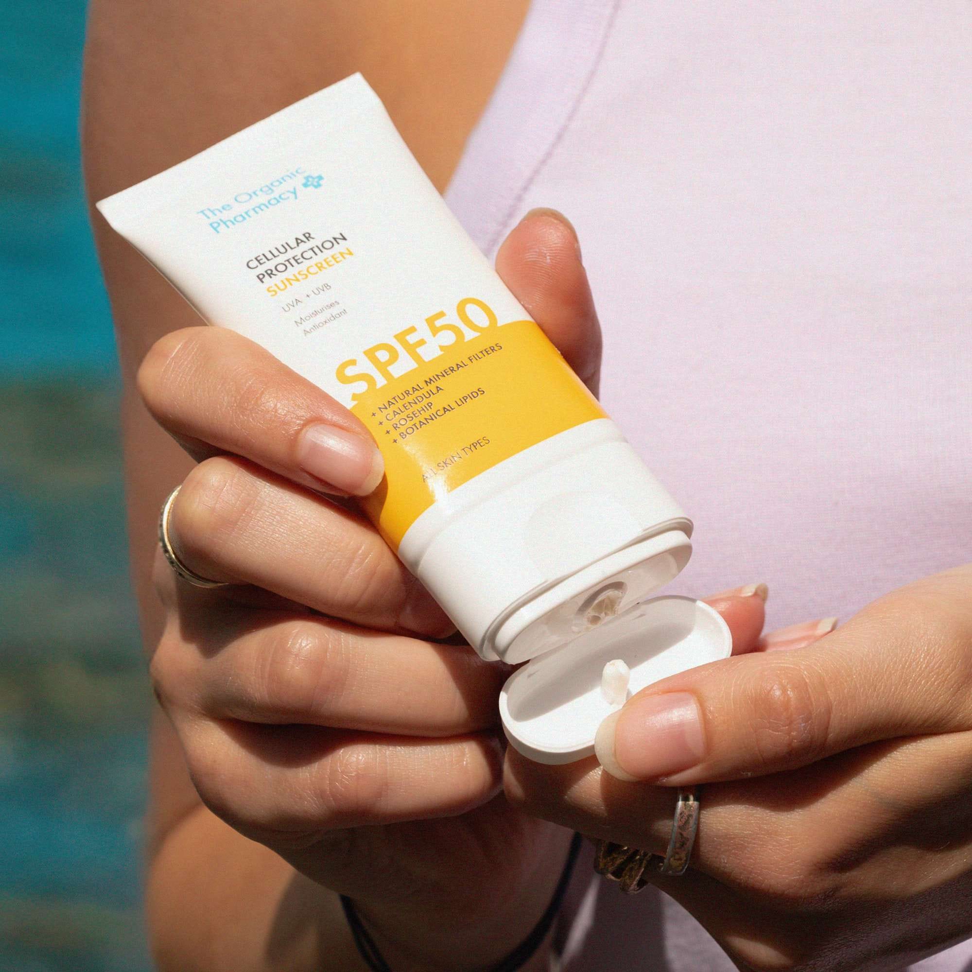 The Organic Pharmacy Suncare Cellular Protection Sun Cream SPF50 40 ml