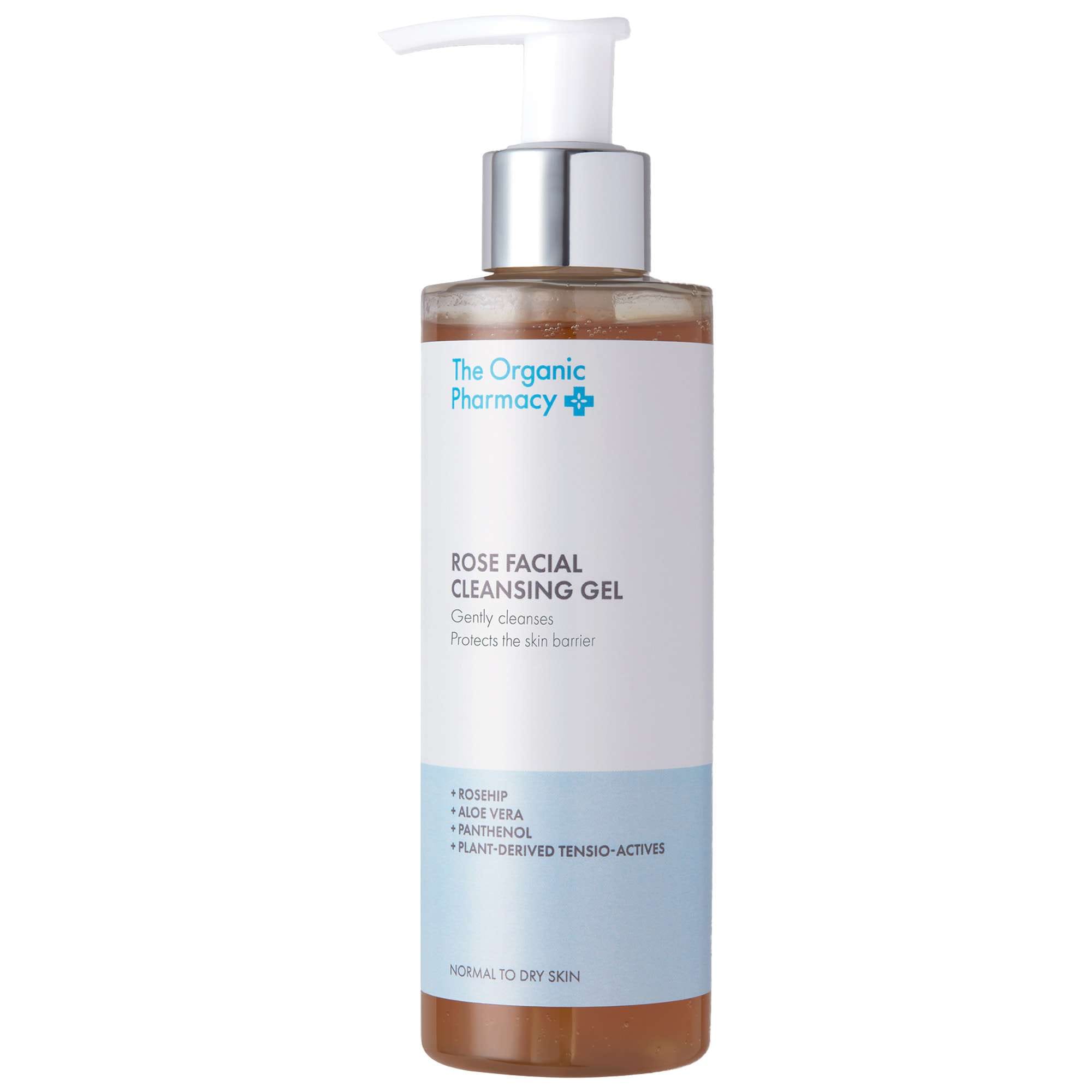 The Organic Pharmacy Face Rose Facial Cleansing Gel 200 ml