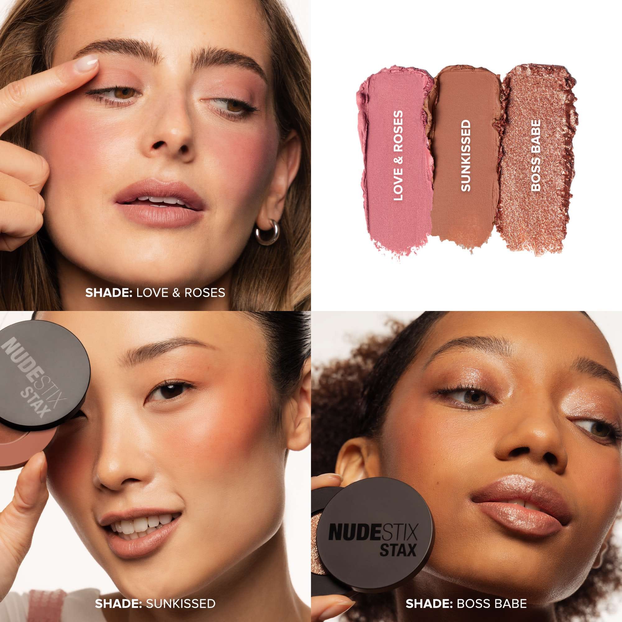 Nudestix Stax Sunkissed Glow Set (Worth £67.50)