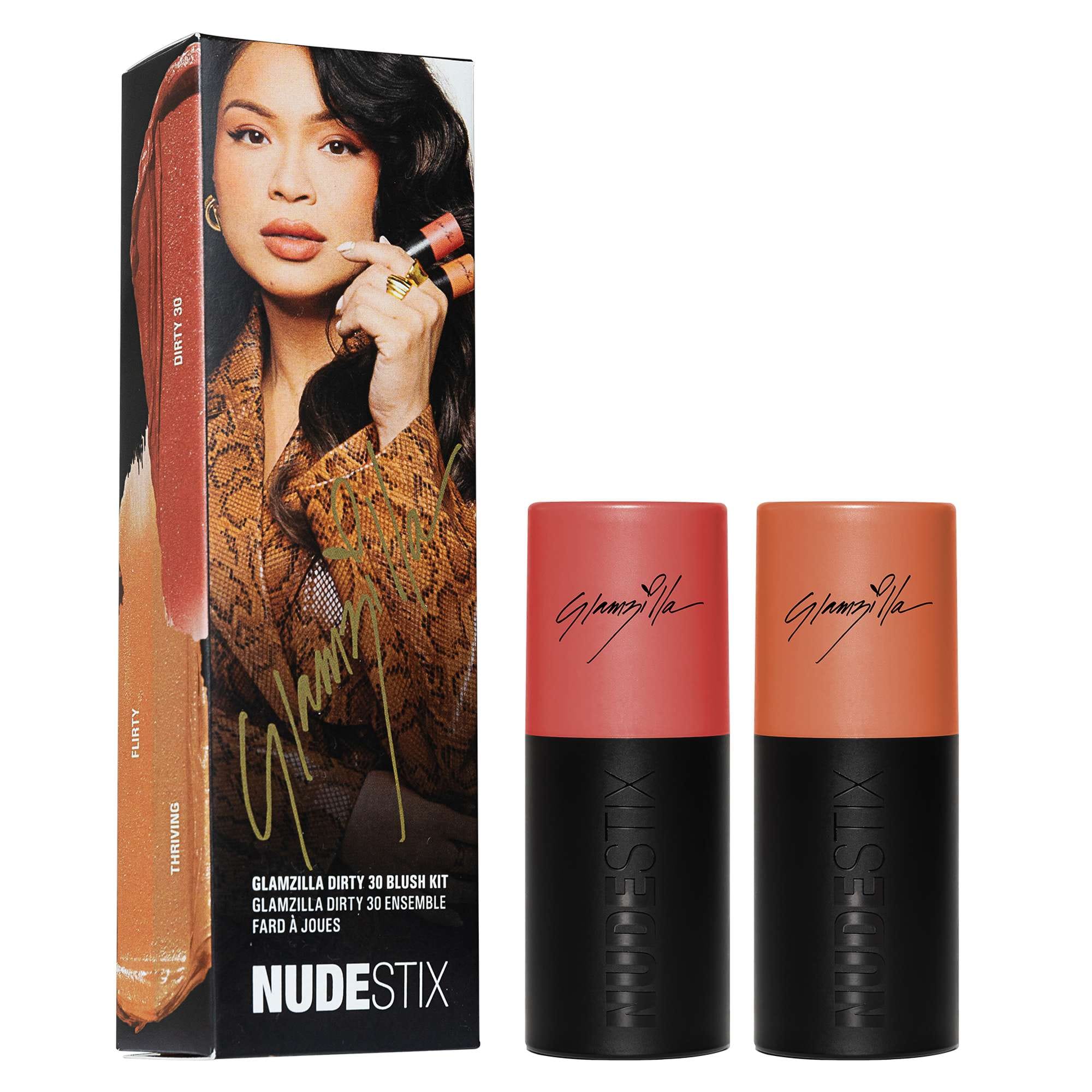 Nudestix The Glamzilla Dirty 30 Blush Kit (Worth £48)