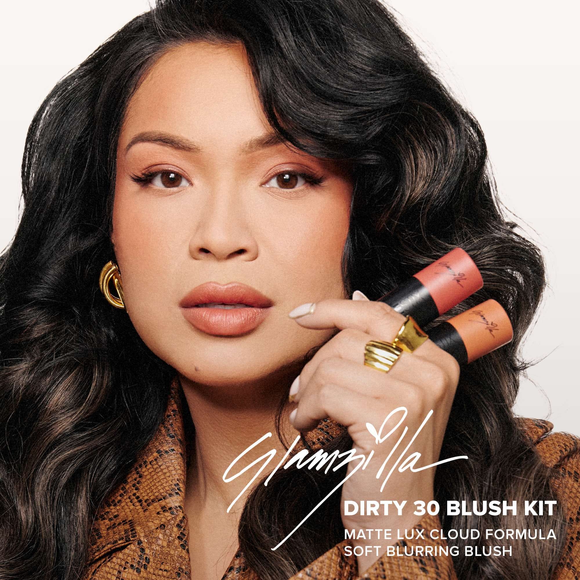 Nudestix The Glamzilla Dirty 30 Blush Kit (Worth £48)