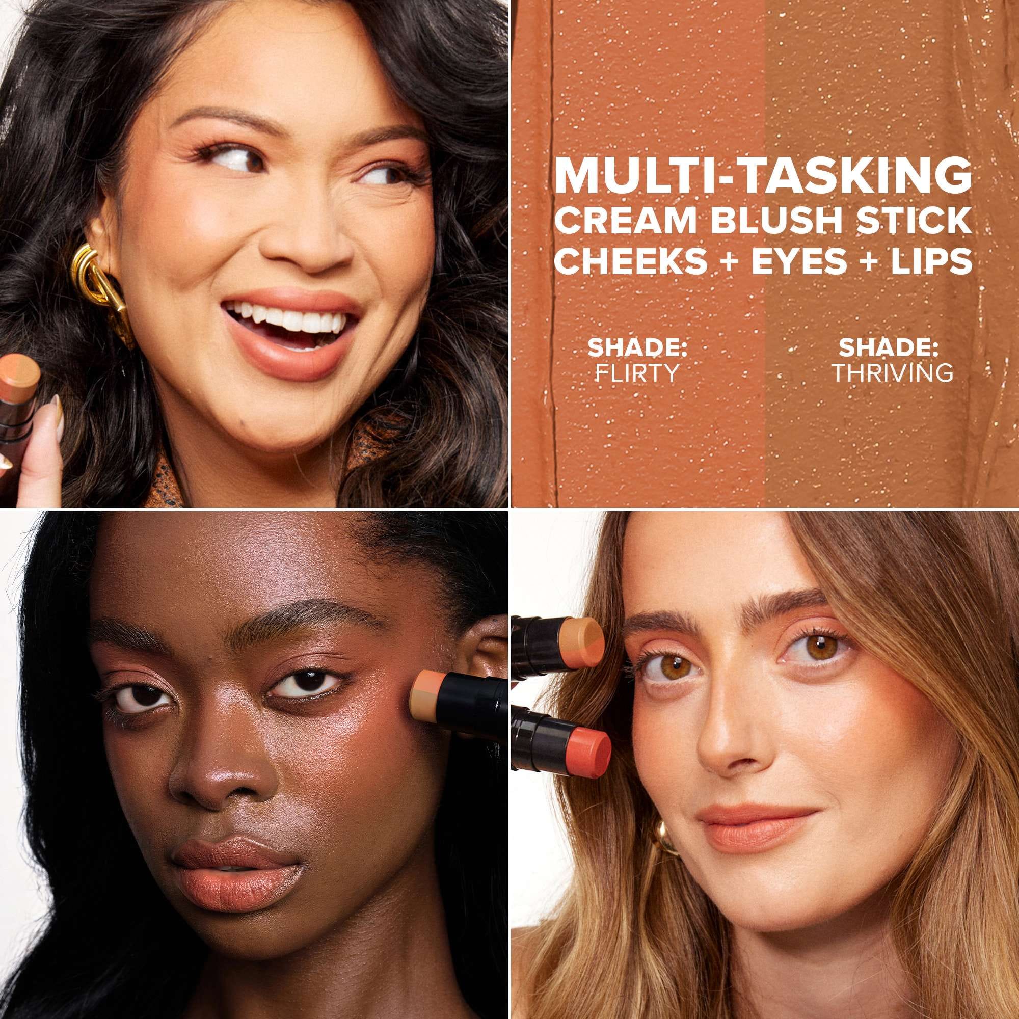 Nudestix The Glamzilla Dirty 30 Blush Kit (Worth £48)