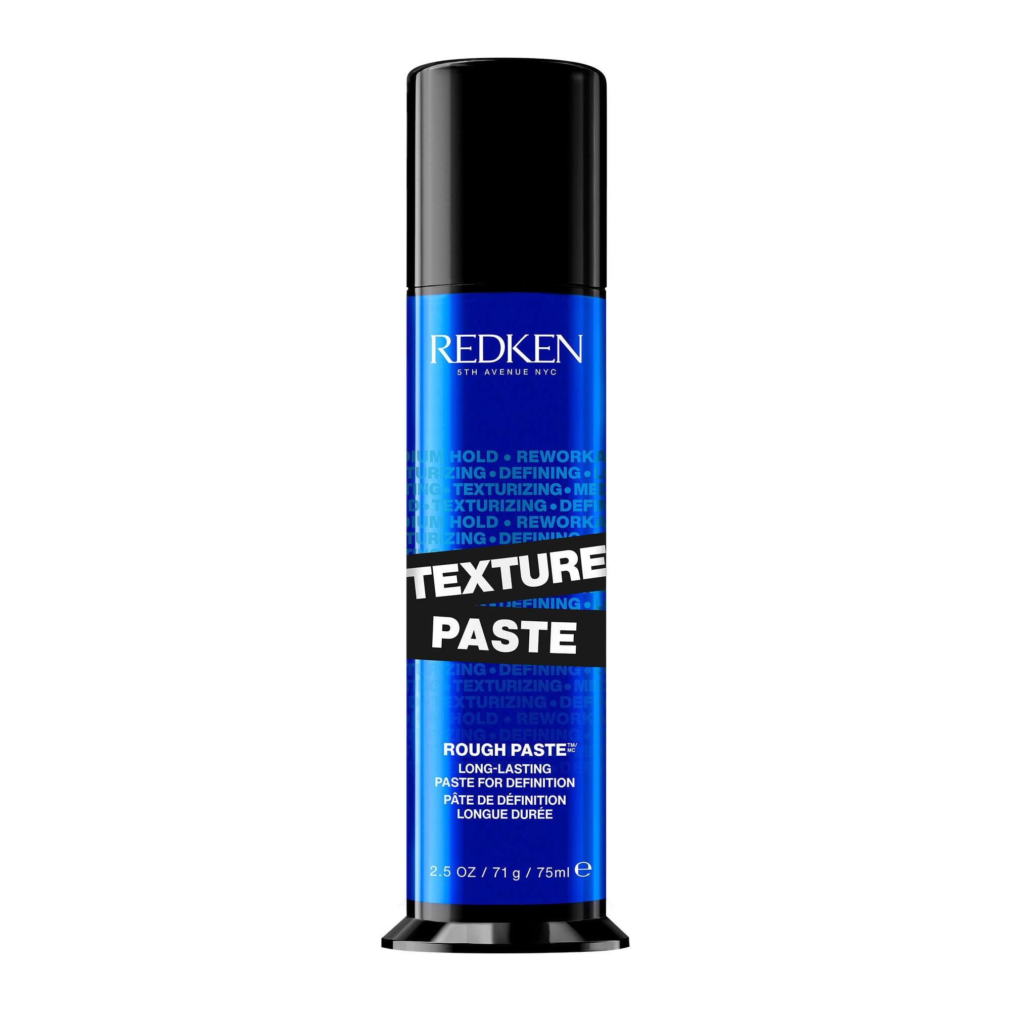 Redken Texture Paste, Styling Paste for High Texture, All - Day Re - Workability, Medium Control 75 ml