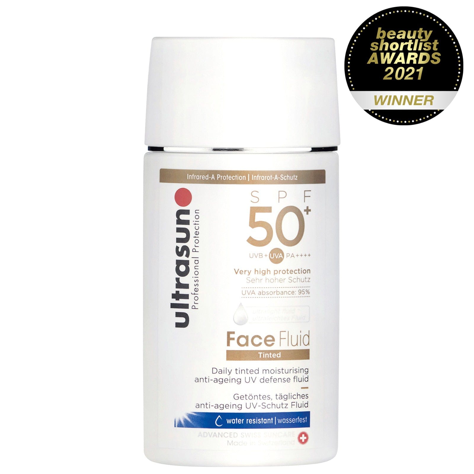 Ultrasun Tinted Honey Fluid SPF50+ 40 ml