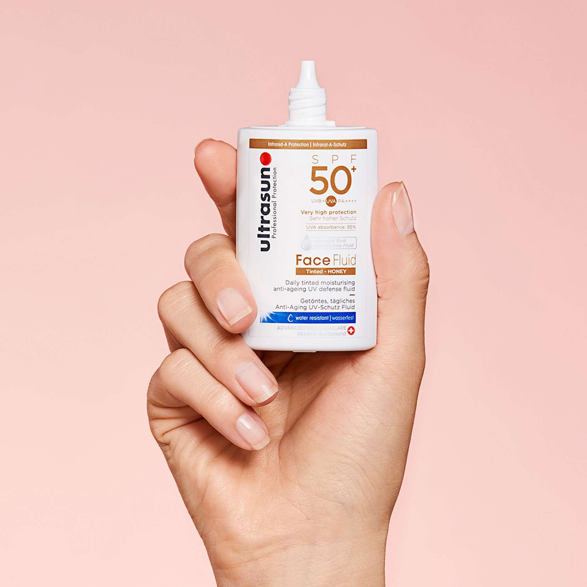 Ultrasun Tinted Honey Fluid SPF50+ 40 ml